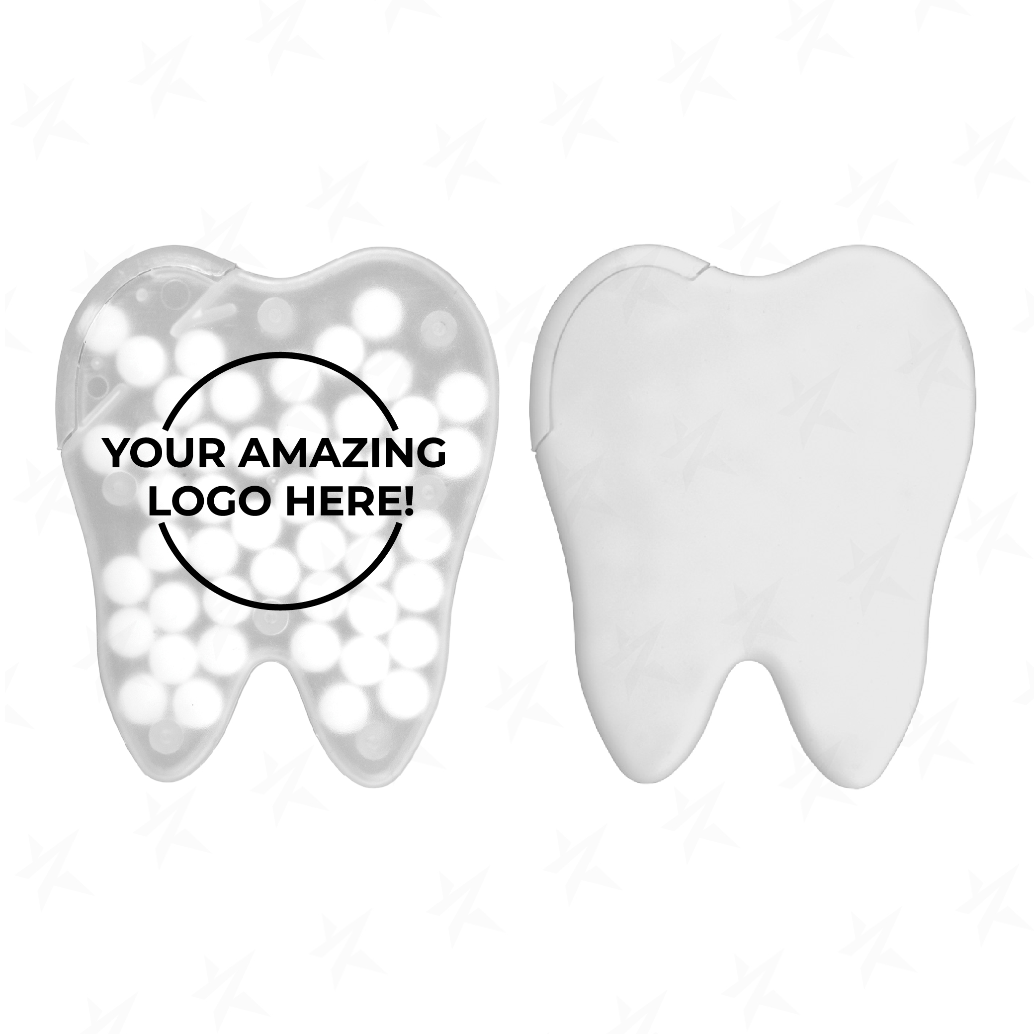 Custom ToothShaped Credit Card Mints