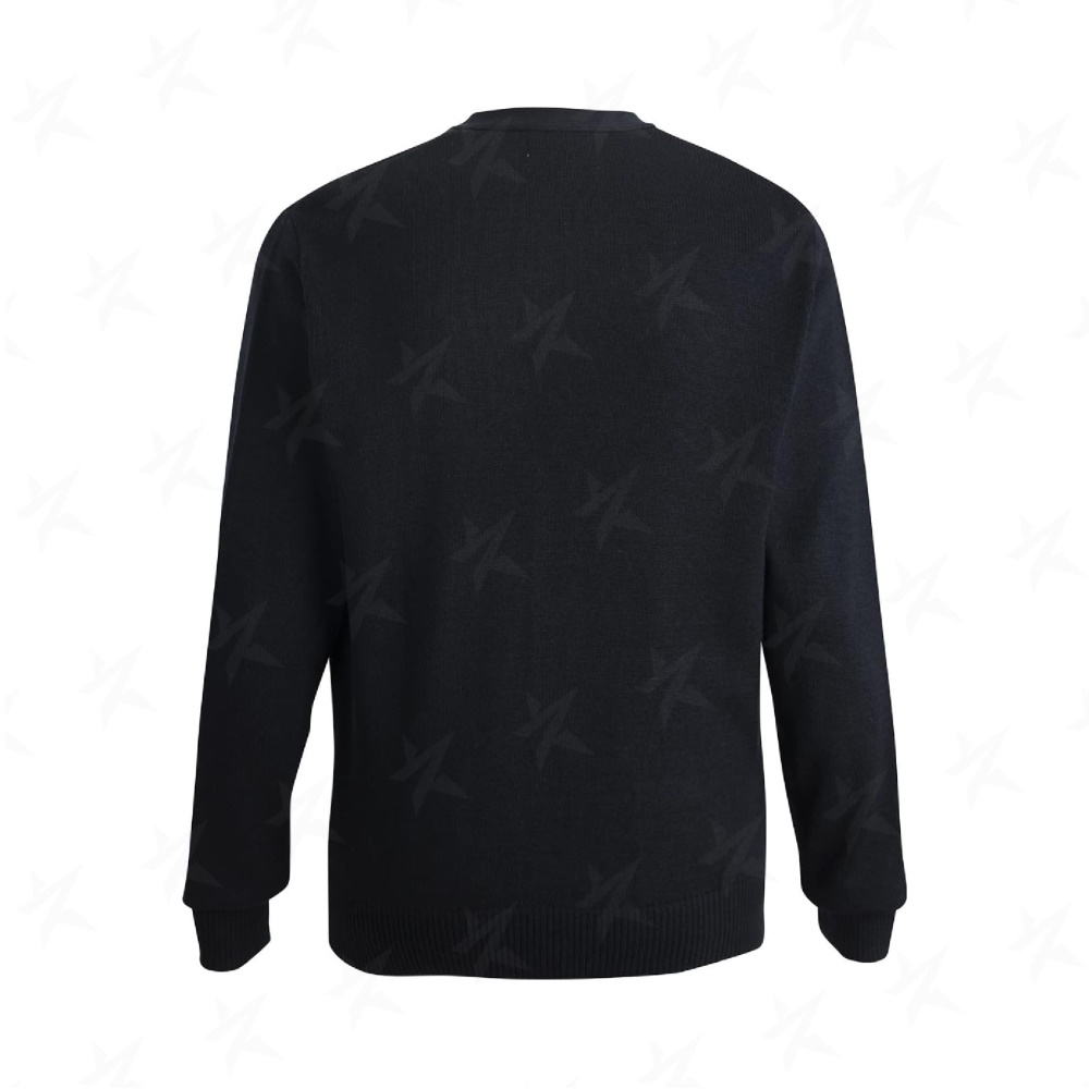branded-acrylic-cardigan-with-pockets-4350-Navy-back