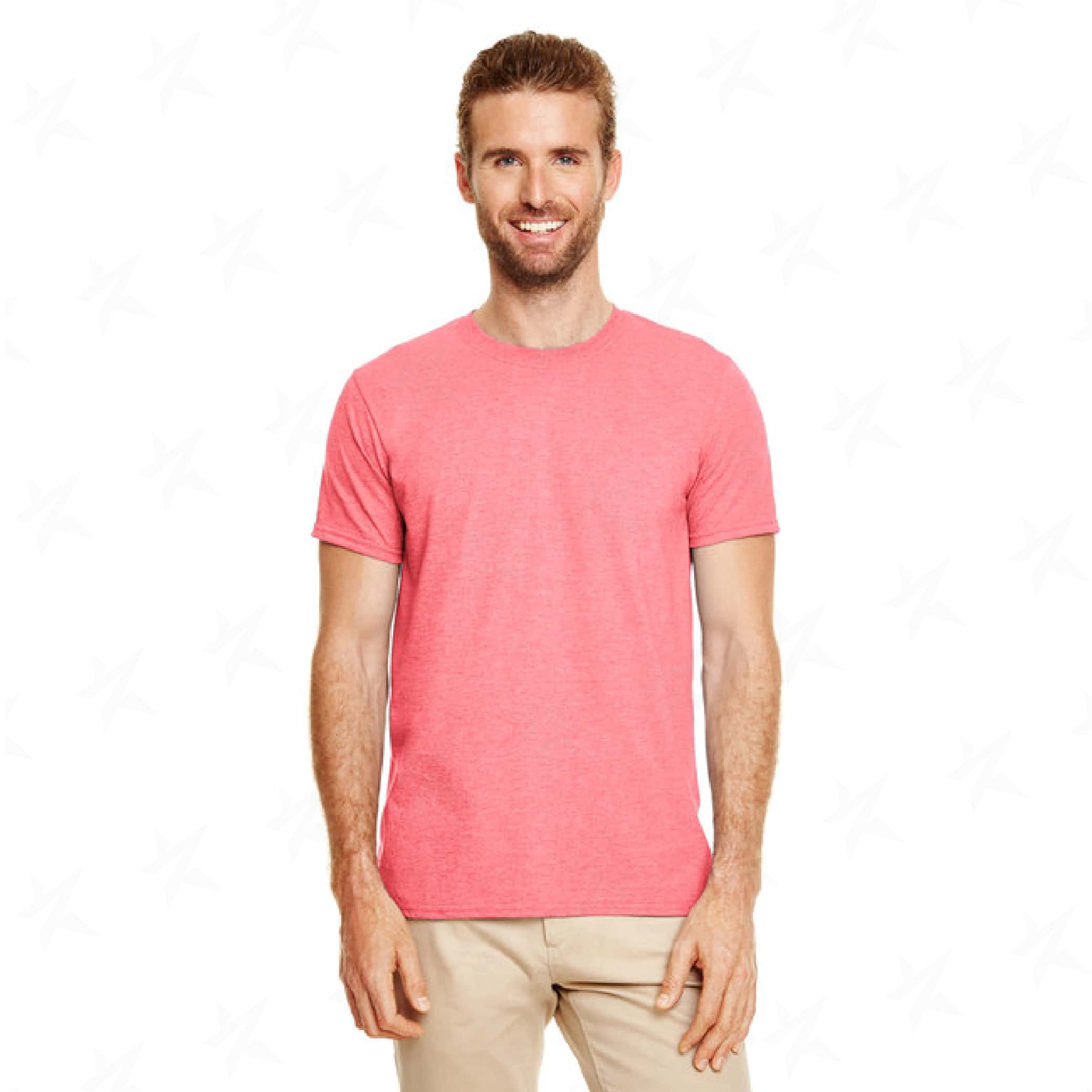 promo-gildan-softstyle-adult-t-shirt-g64000-heather-coral-silk