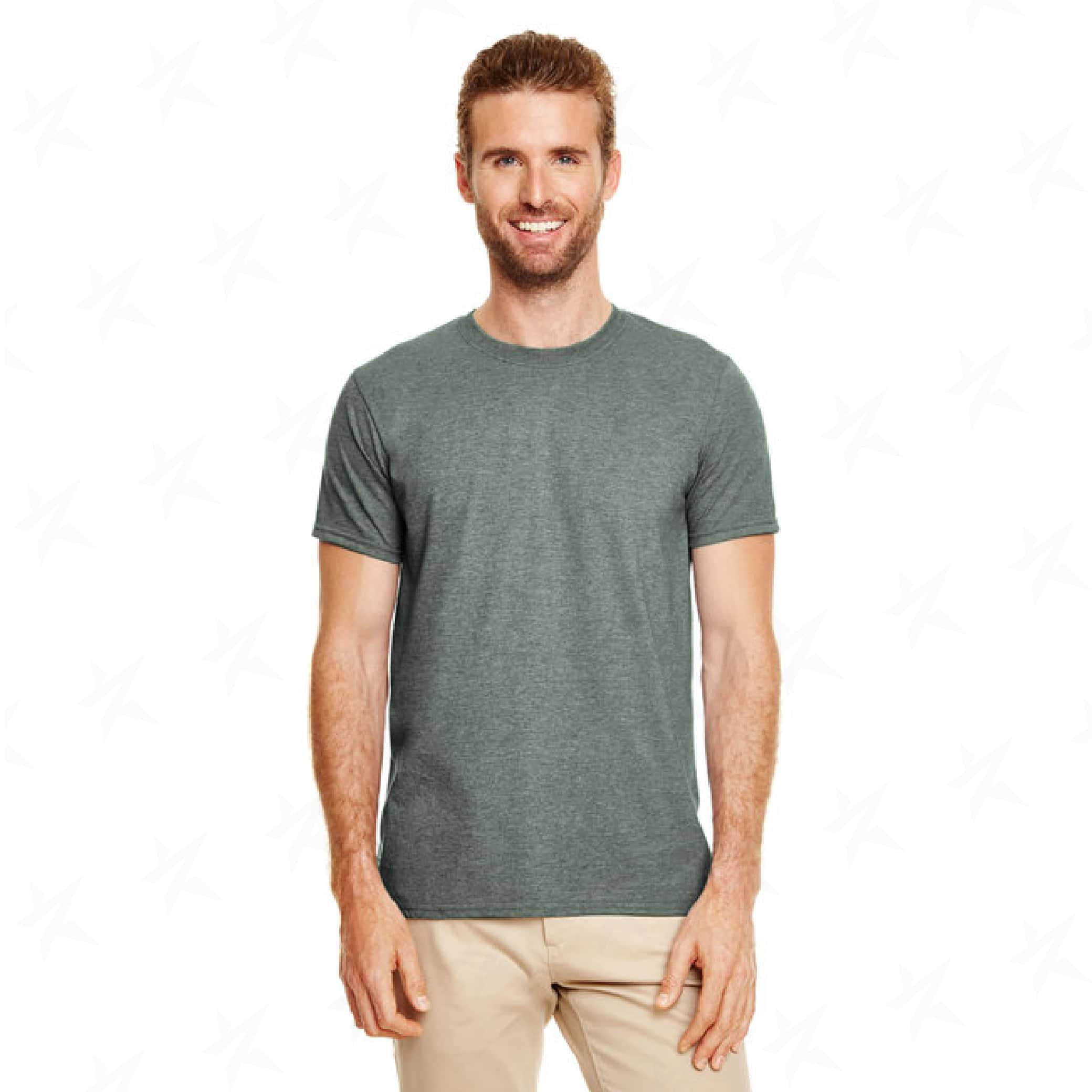 promo-gildan-softstyle-adult-t-shirt-g64000-heather-forest-green