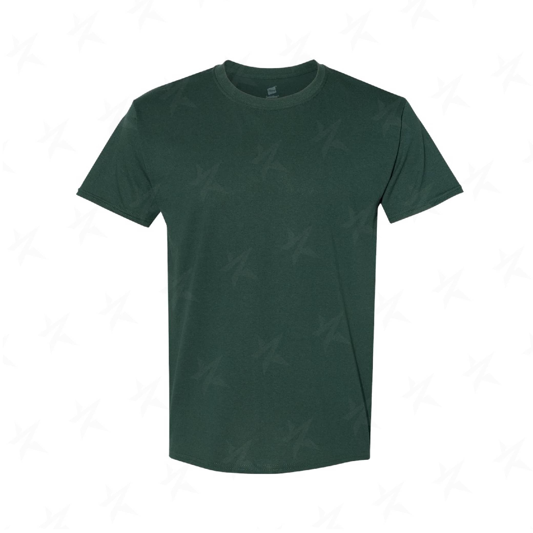 promo-hanes-ecosmart-crewneck-t-shirt-h5170-deep-forest