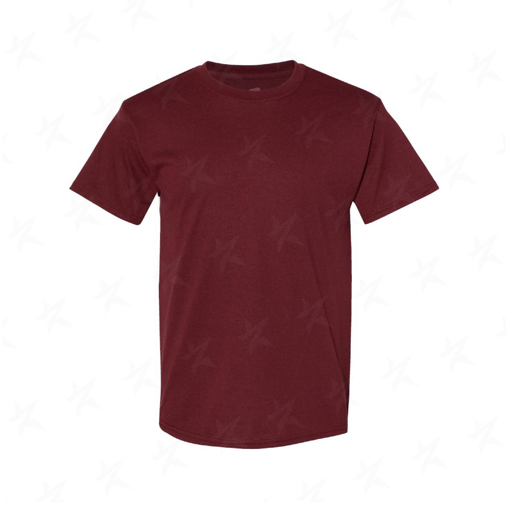 promo-hanes-ecosmart-crewneck-t-shirt-h5170-maroon