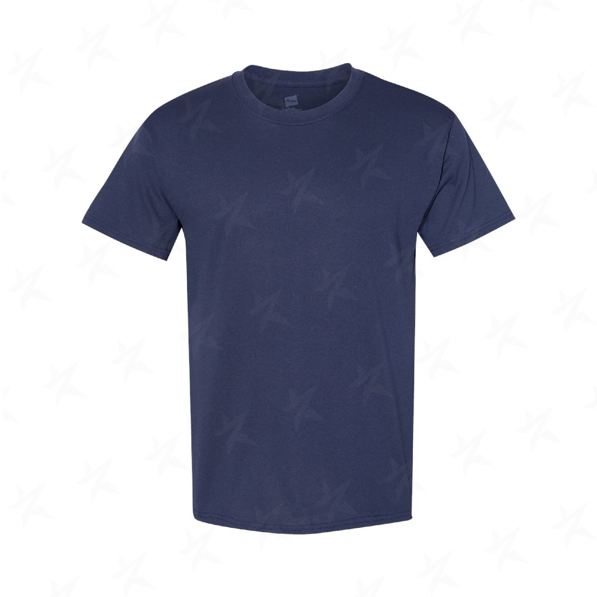 promo-hanes-ecosmart-crewneck-t-shirt-h5170-navy
