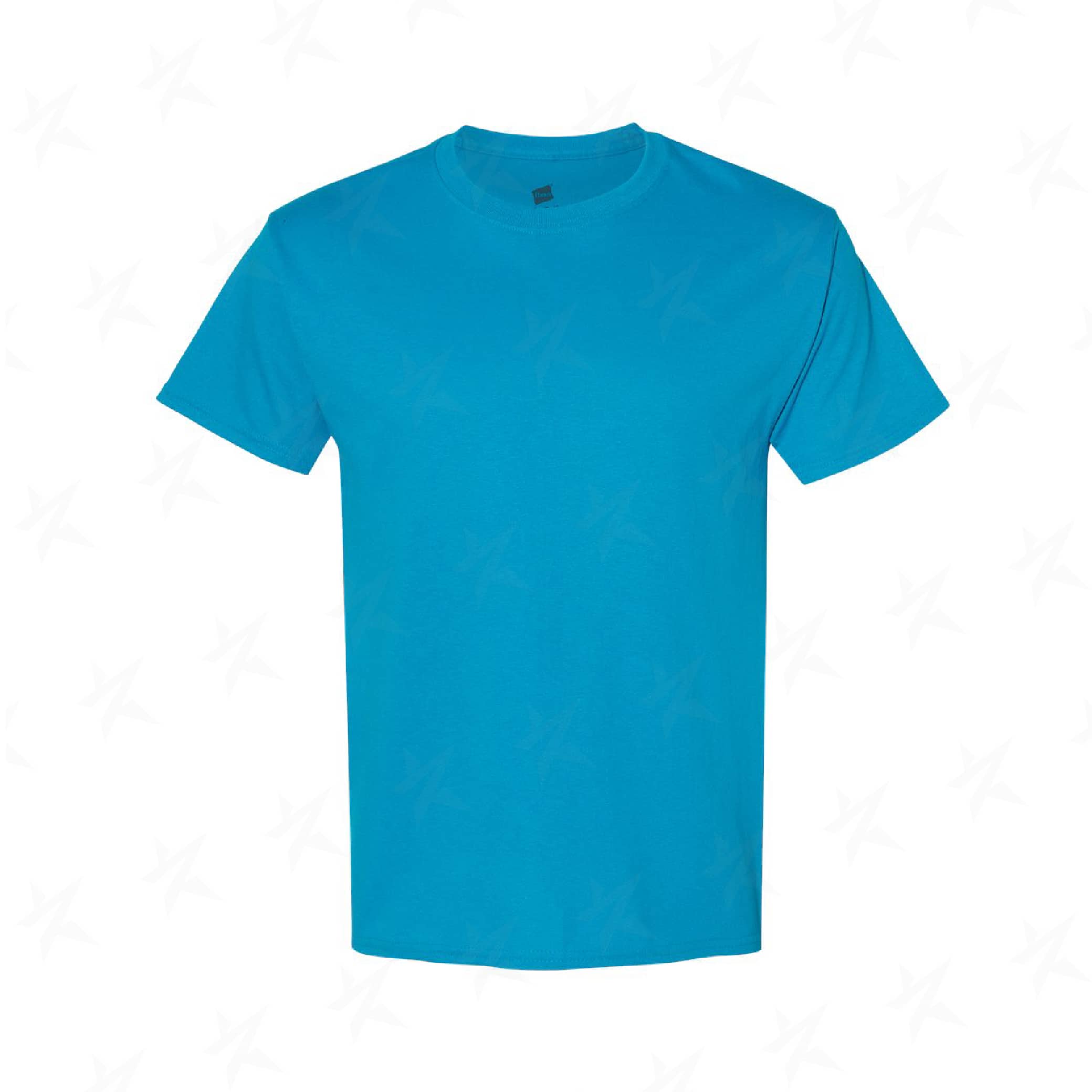promo-hanes-ecosmart-crewneck-t-shirt-h5170-teal