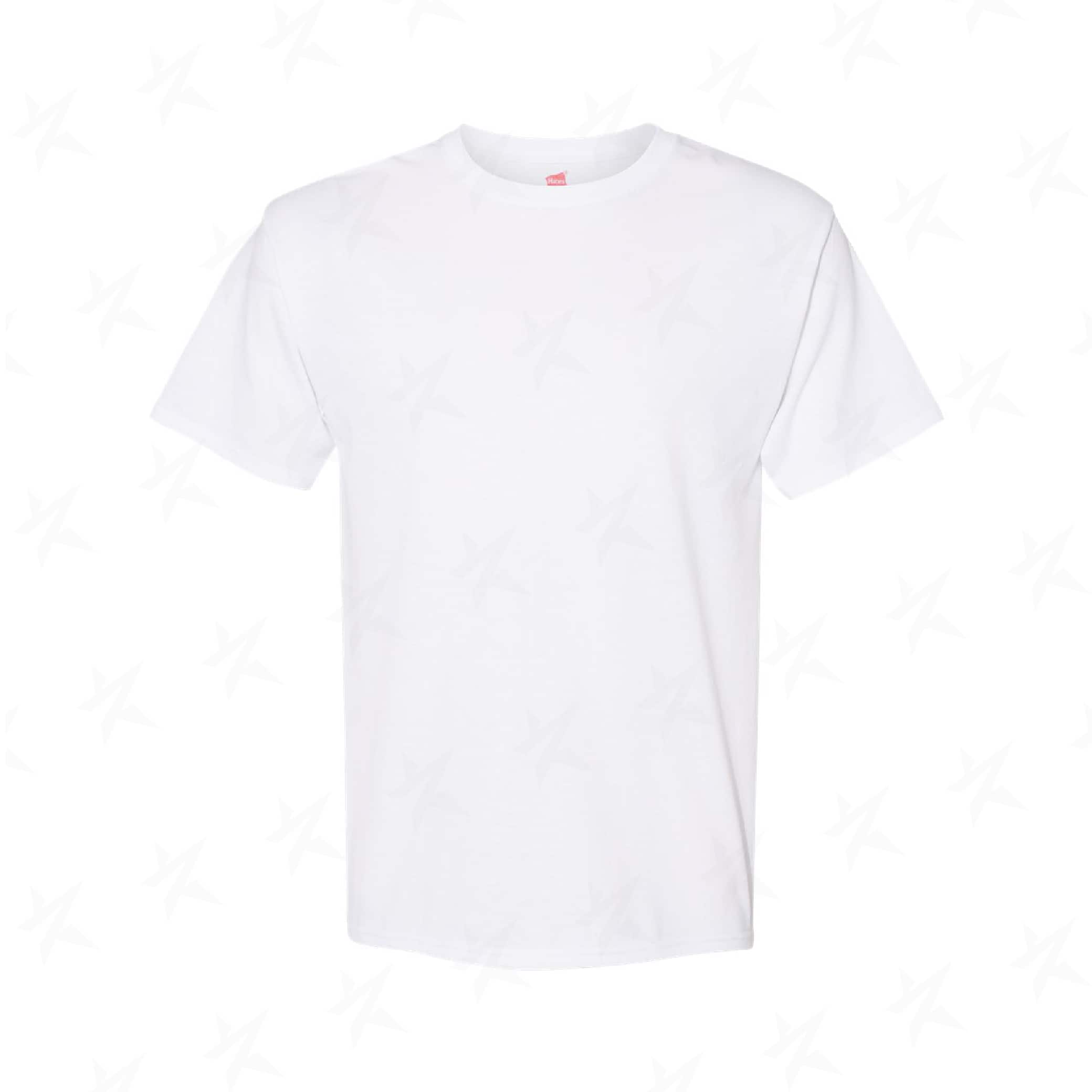 promo-hanes-ecosmart-crewneck-t-shirt-h5170-white
