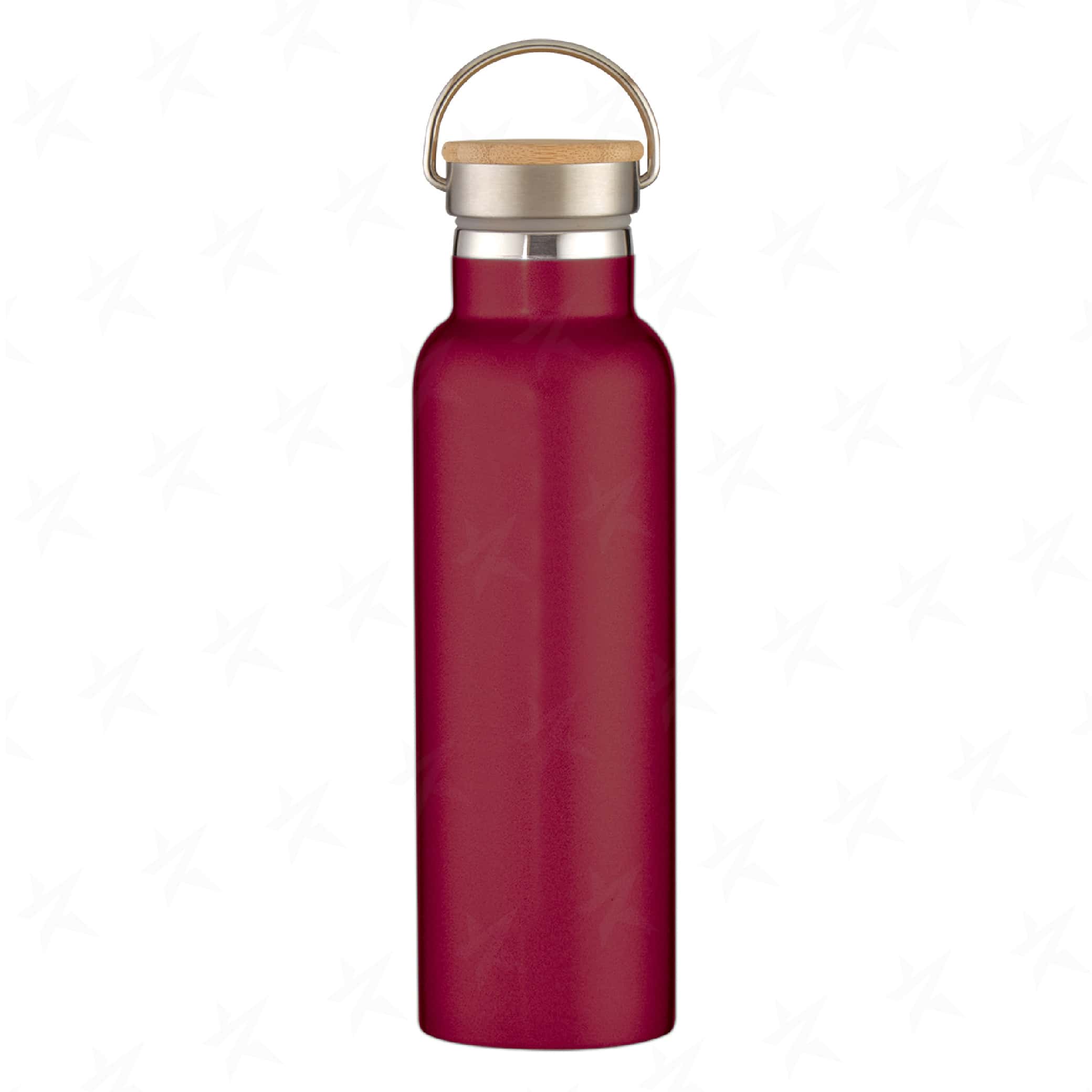 tipton-promo-steel-bottle-w-bamboo-lid-5633-maroon