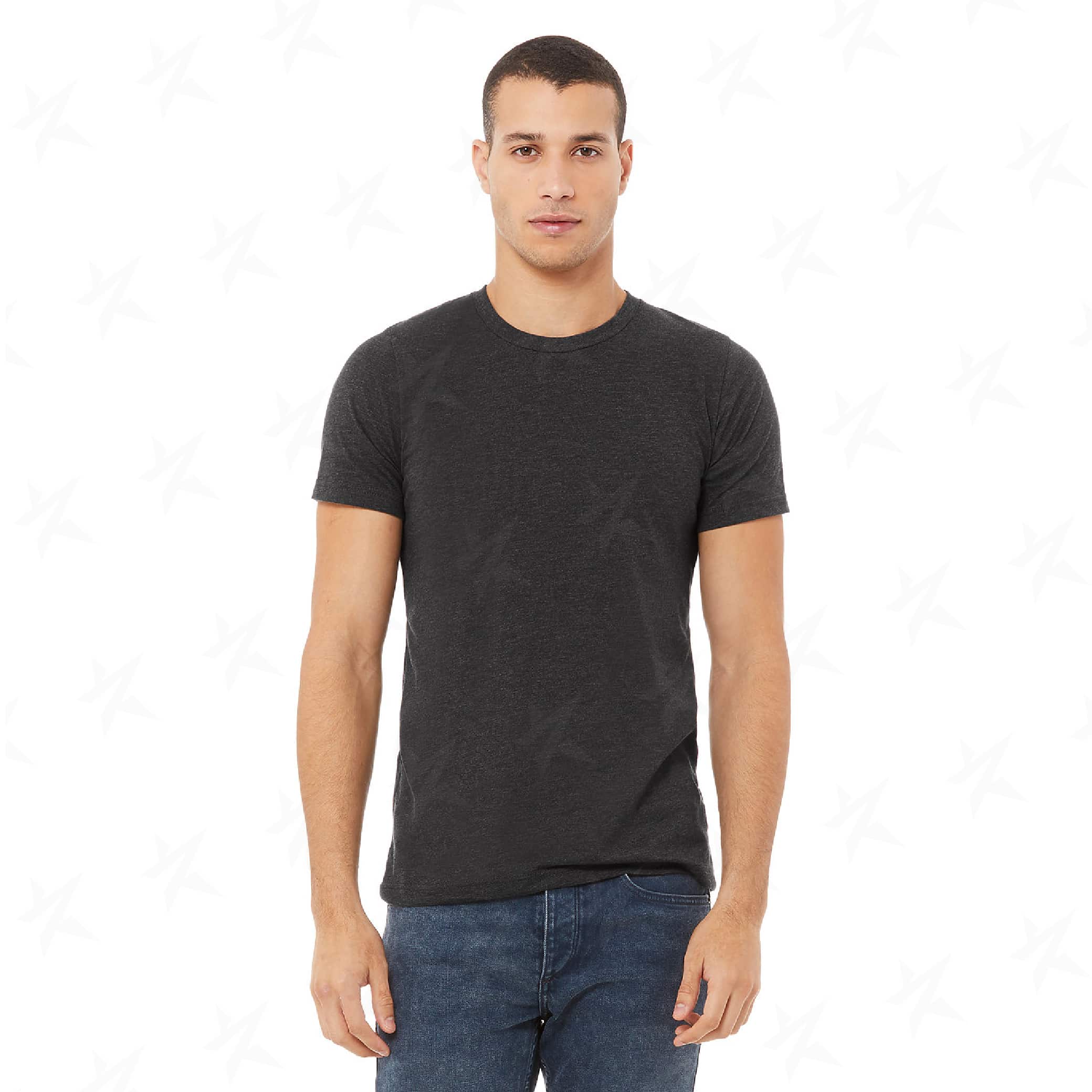 promotional-unisex-heather-cvc-t-shirt-3001cvc-dark-grey-heather