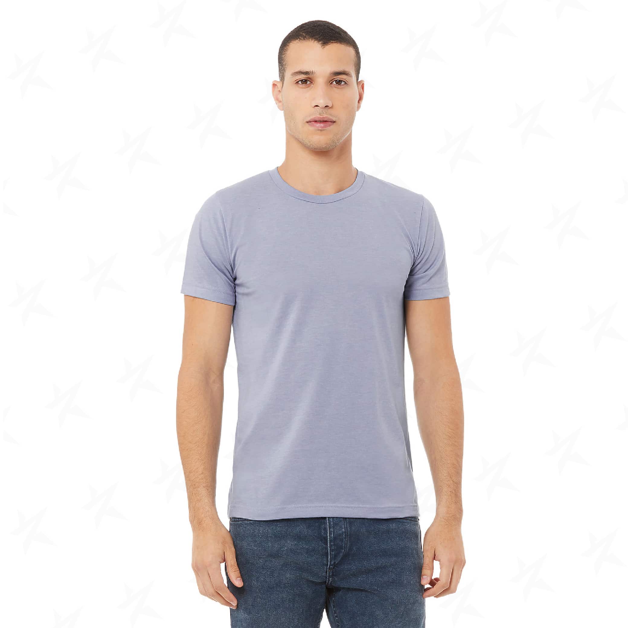 promotional-unisex-heather-cvc-t-shirt-3001cvc-heather-blue