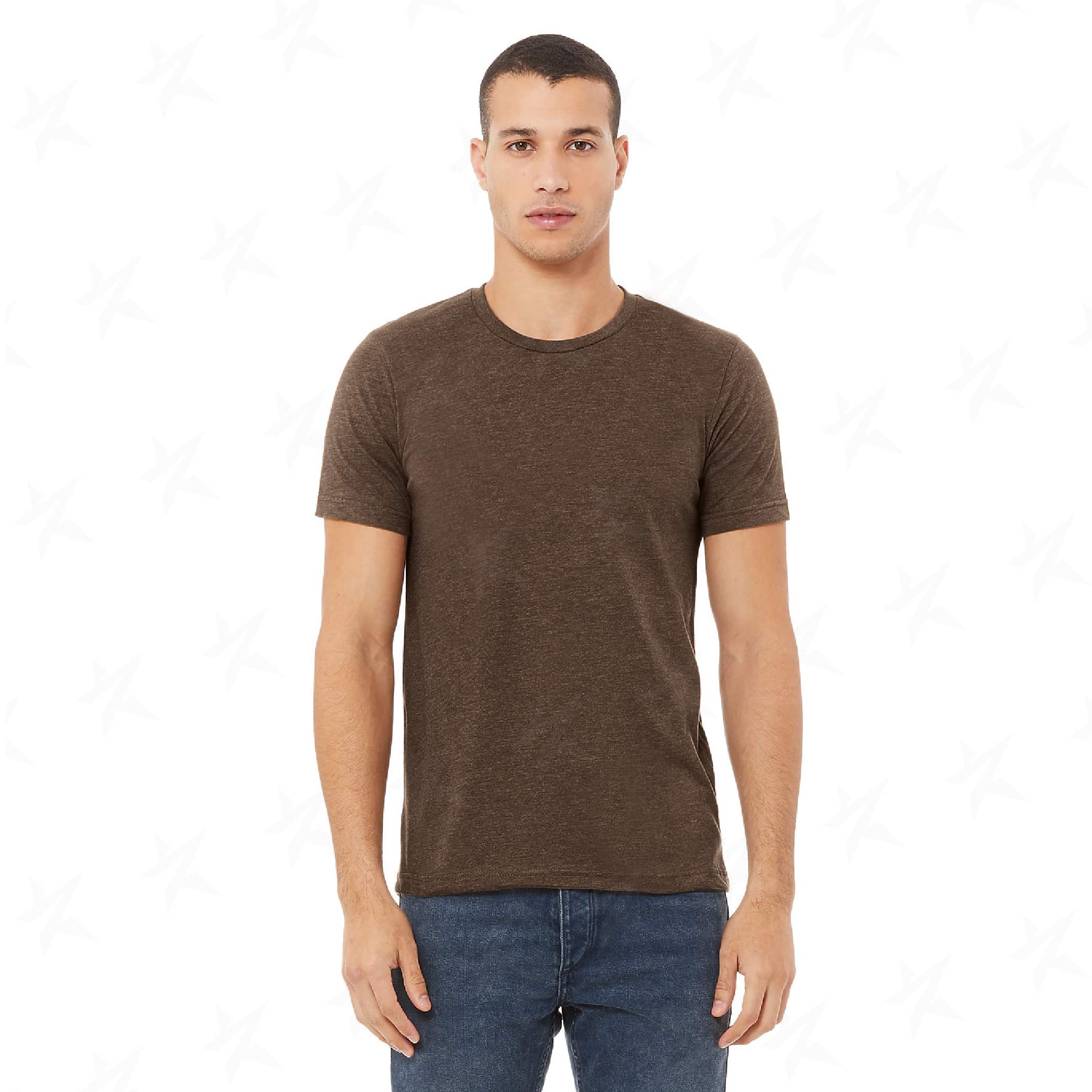 promotional-unisex-heather-cvc-t-shirt-3001cvc-heather-brown