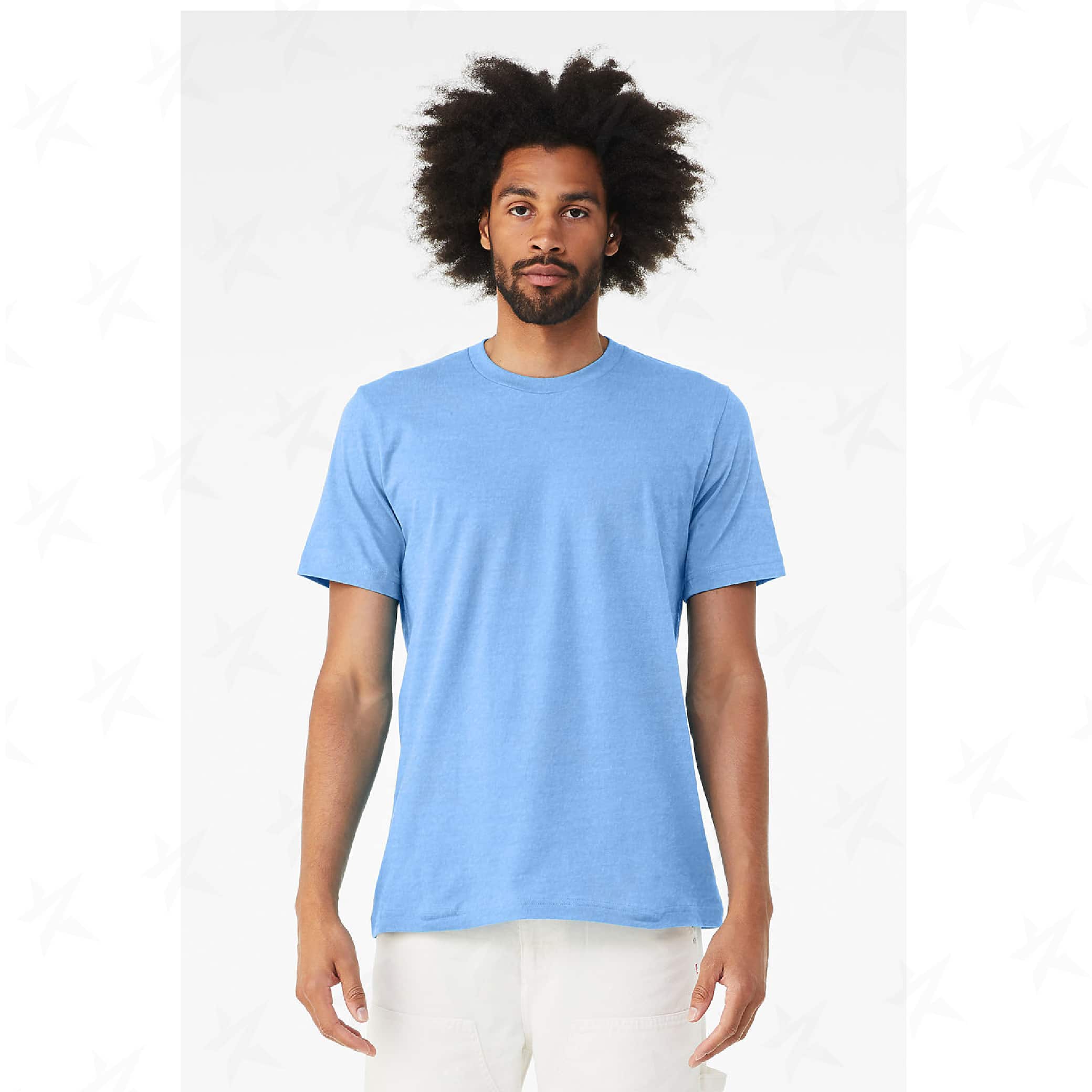 promotional-unisex-heather-cvc-t-shirt-3001cvc-heather-carolina-blue