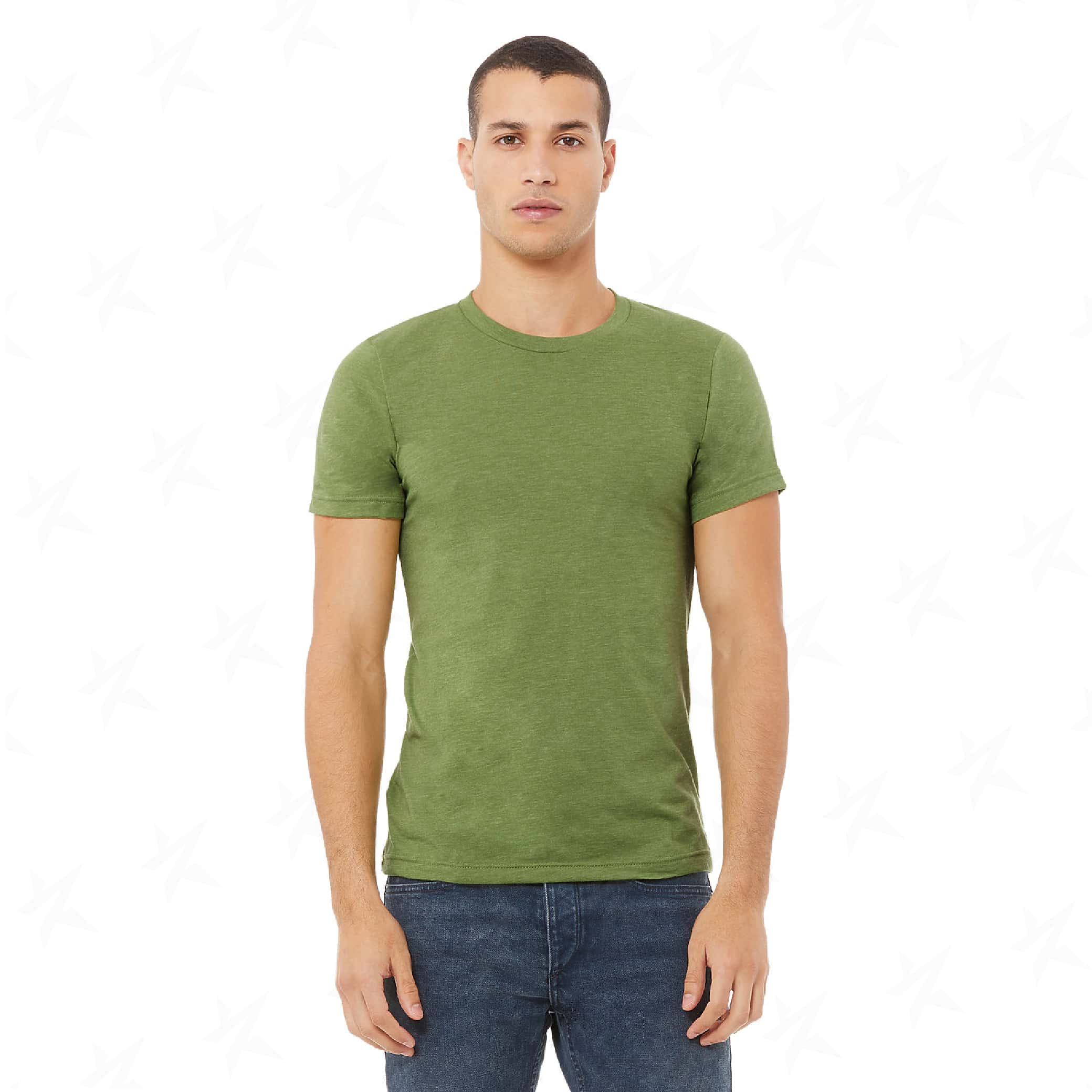 promotional-unisex-heather-cvc-t-shirt-3001cvc-heather-green