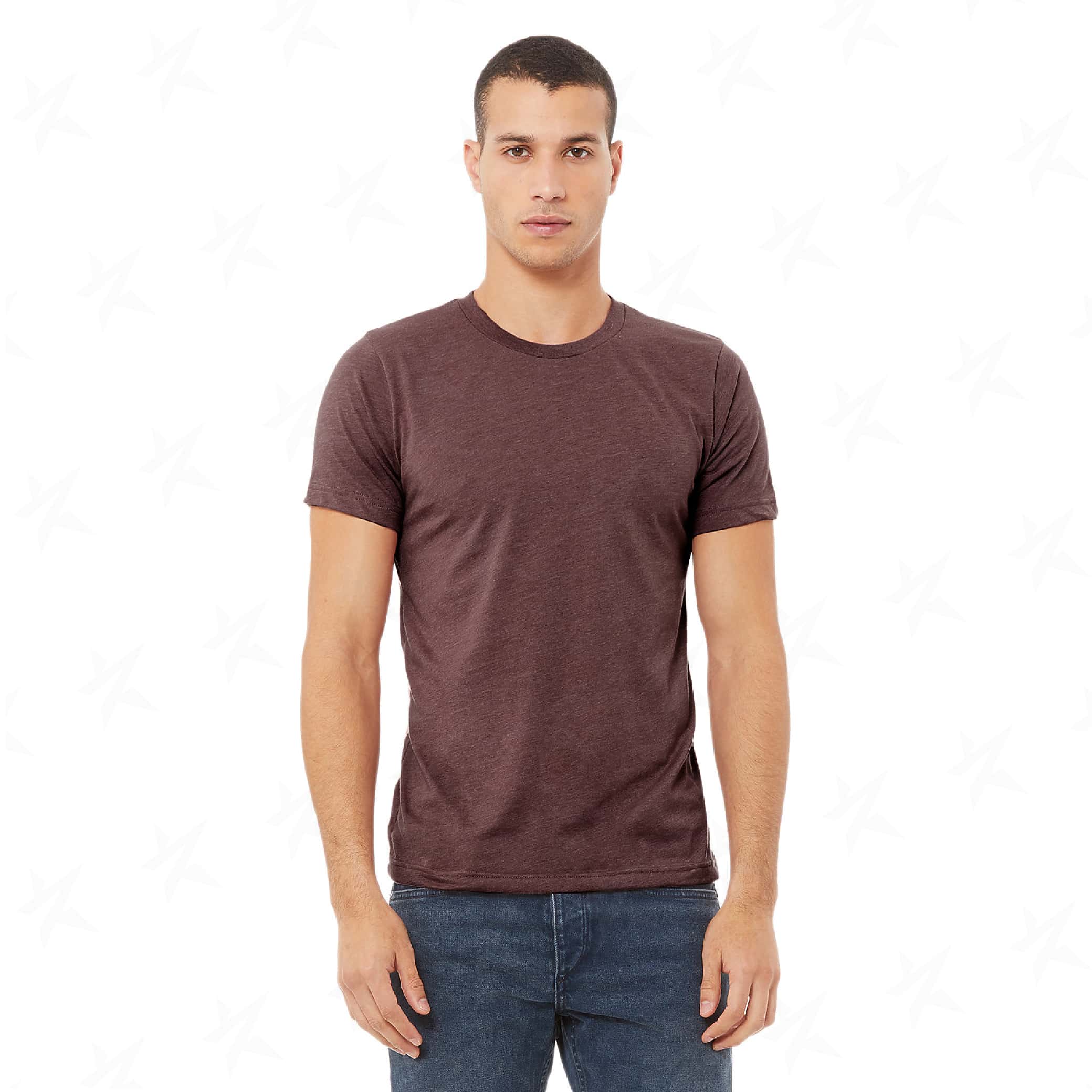 promotional-unisex-heather-cvc-t-shirt-3001cvc-heather-maroon