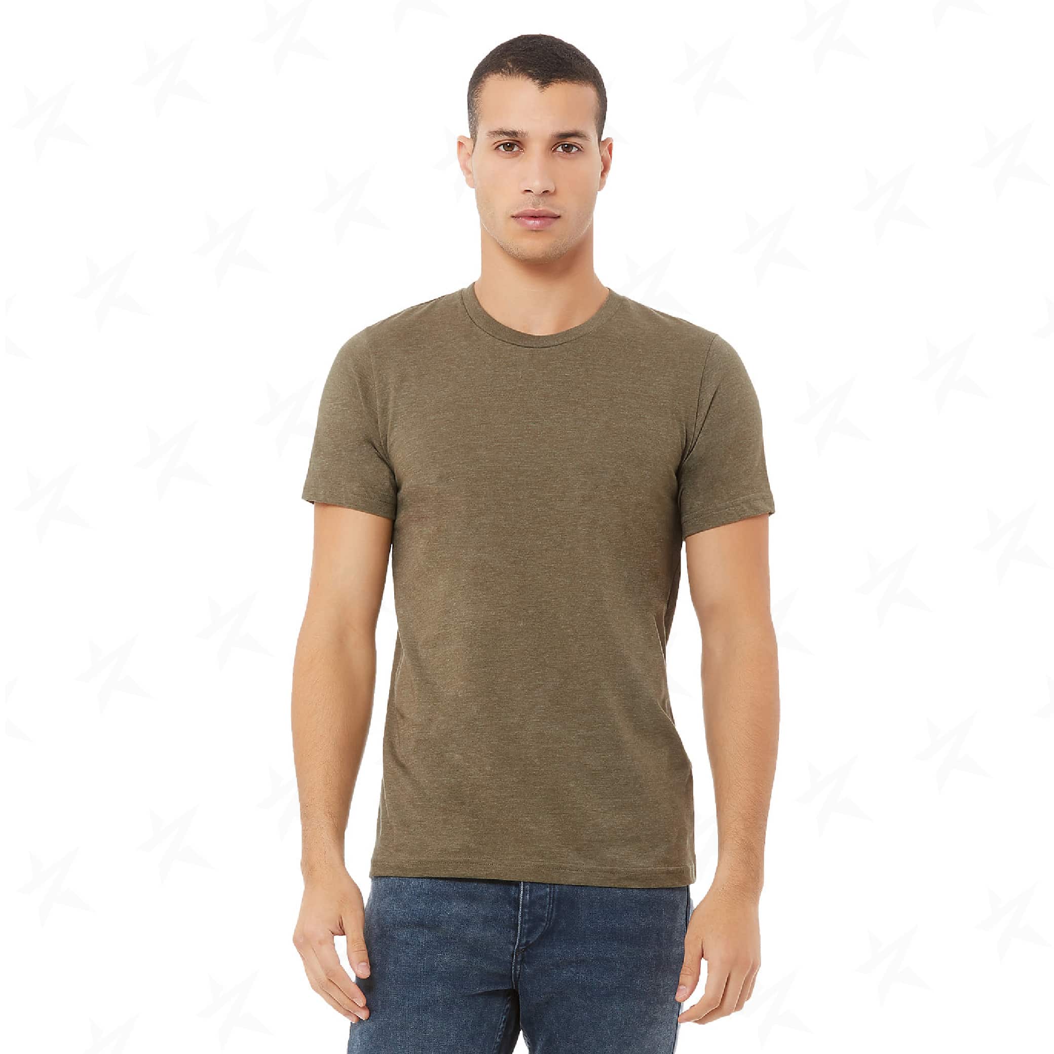 promotional-unisex-heather-cvc-t-shirt-3001cvc-heather-olive