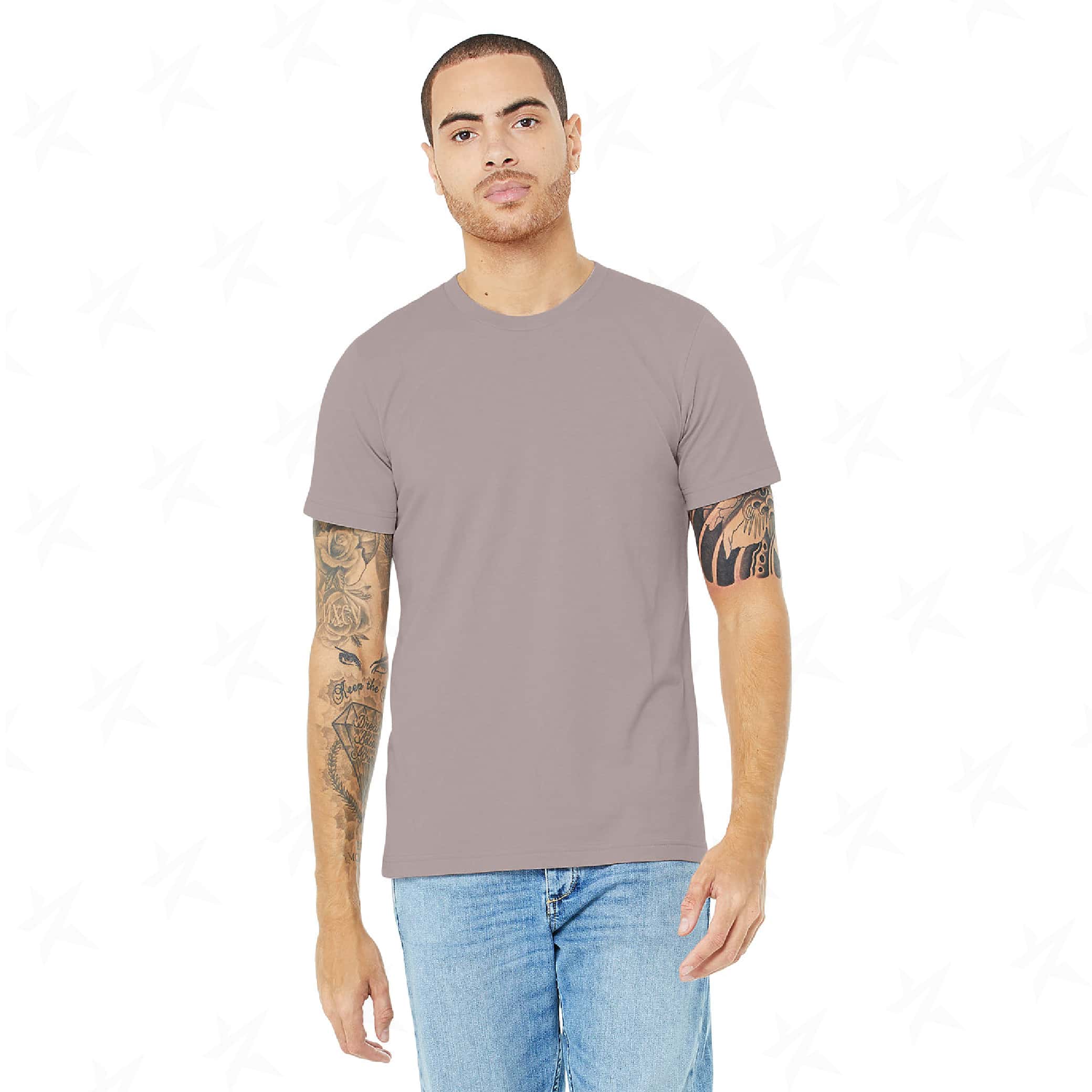 promotional-unisex-heather-cvc-t-shirt-3001cvc-heather-pink-gravel