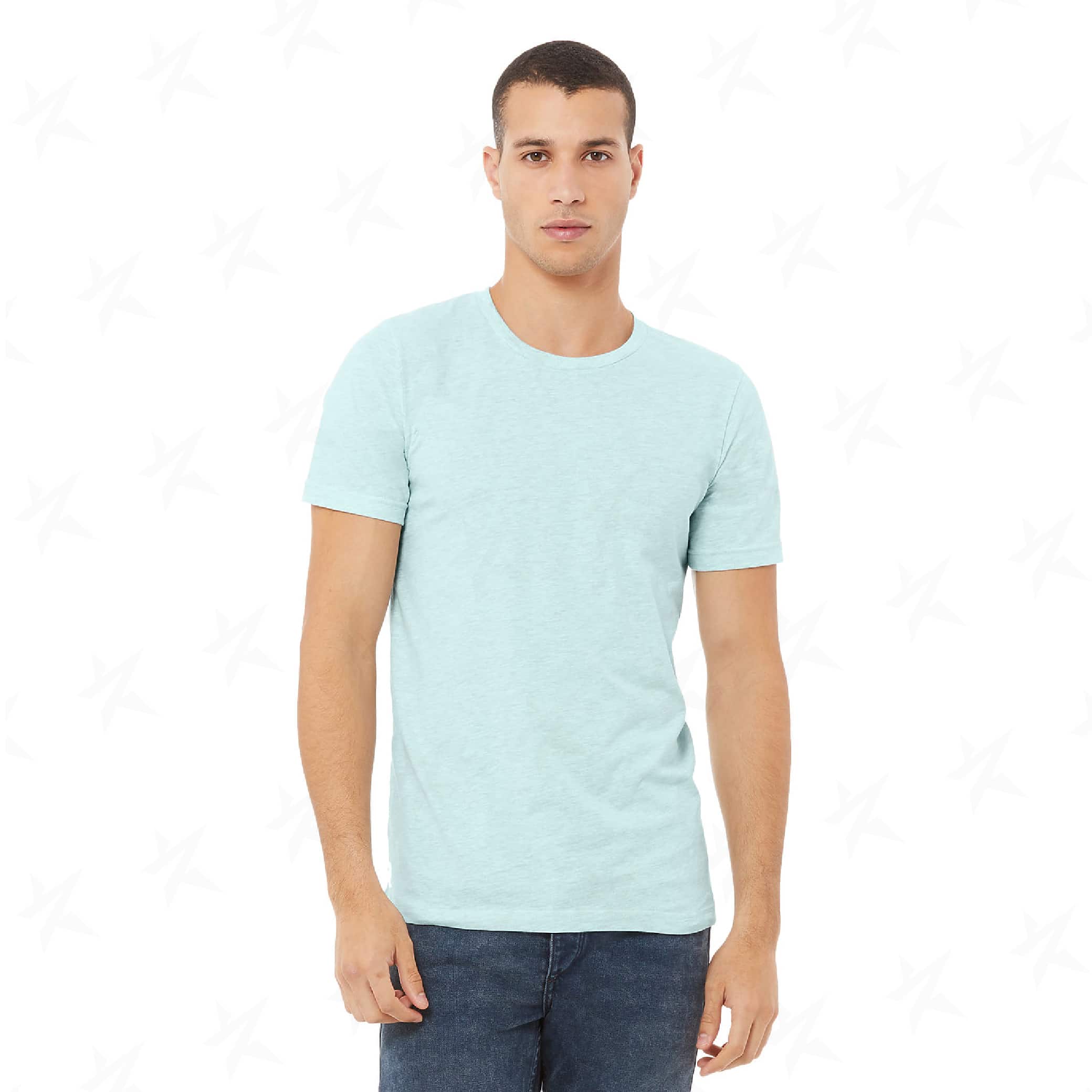 promotional-unisex-heather-cvc-t-shirt-3001cvc-heather-prism-ice-blue