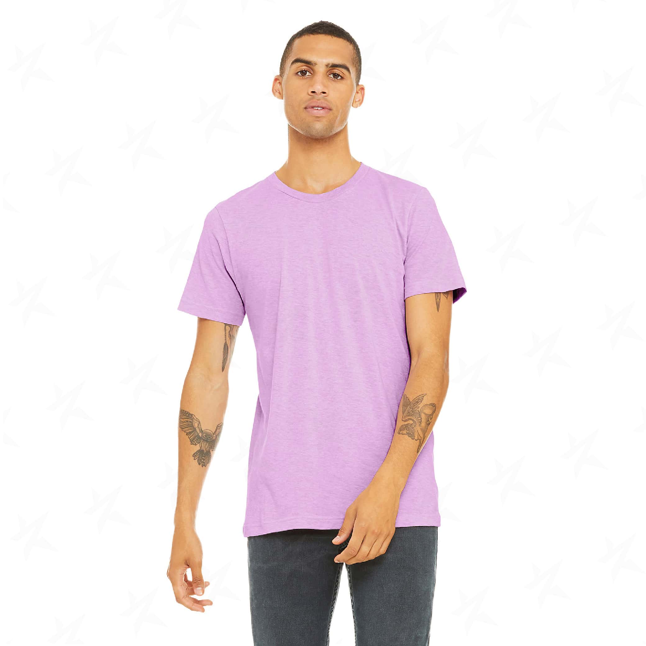 promotional-unisex-heather-cvc-t-shirt-3001cvc-heather-prism-lilac
