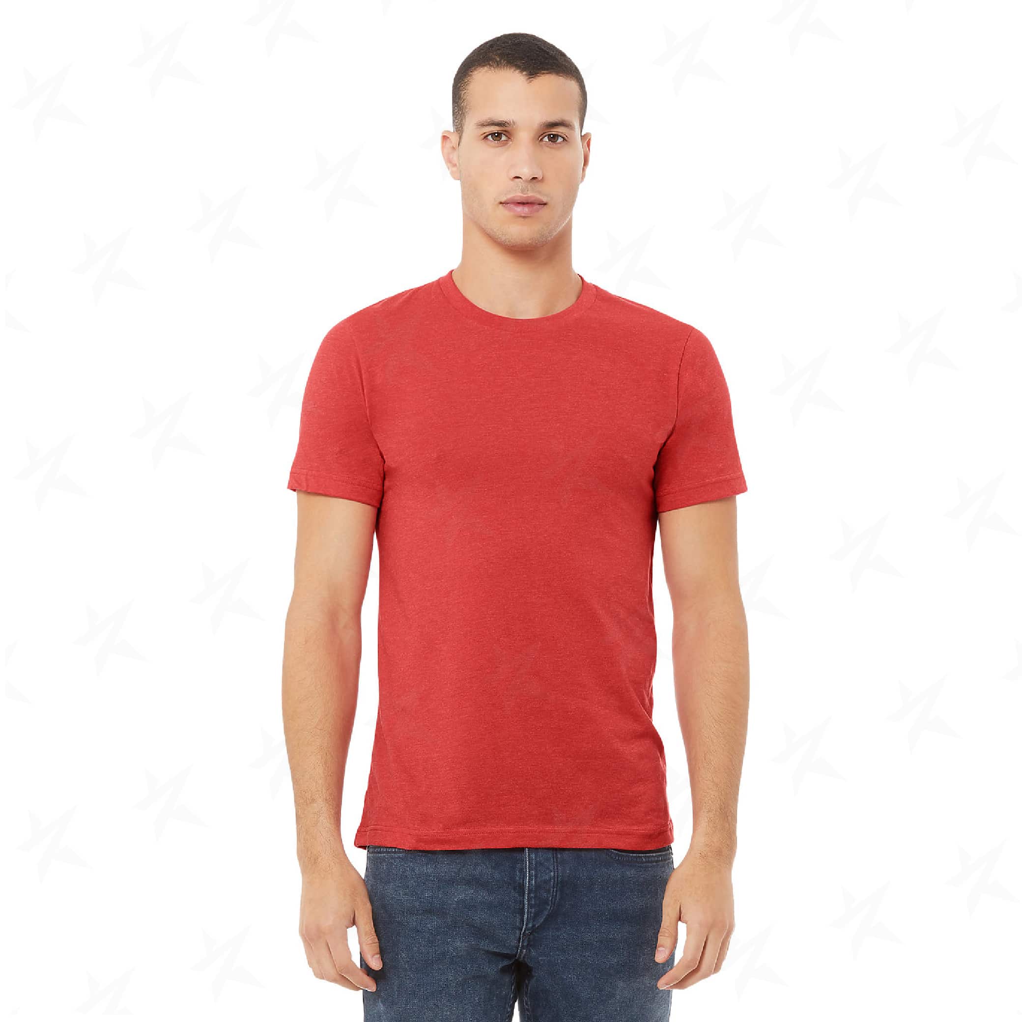 promotional-unisex-heather-cvc-t-shirt-3001cvc-heather-red