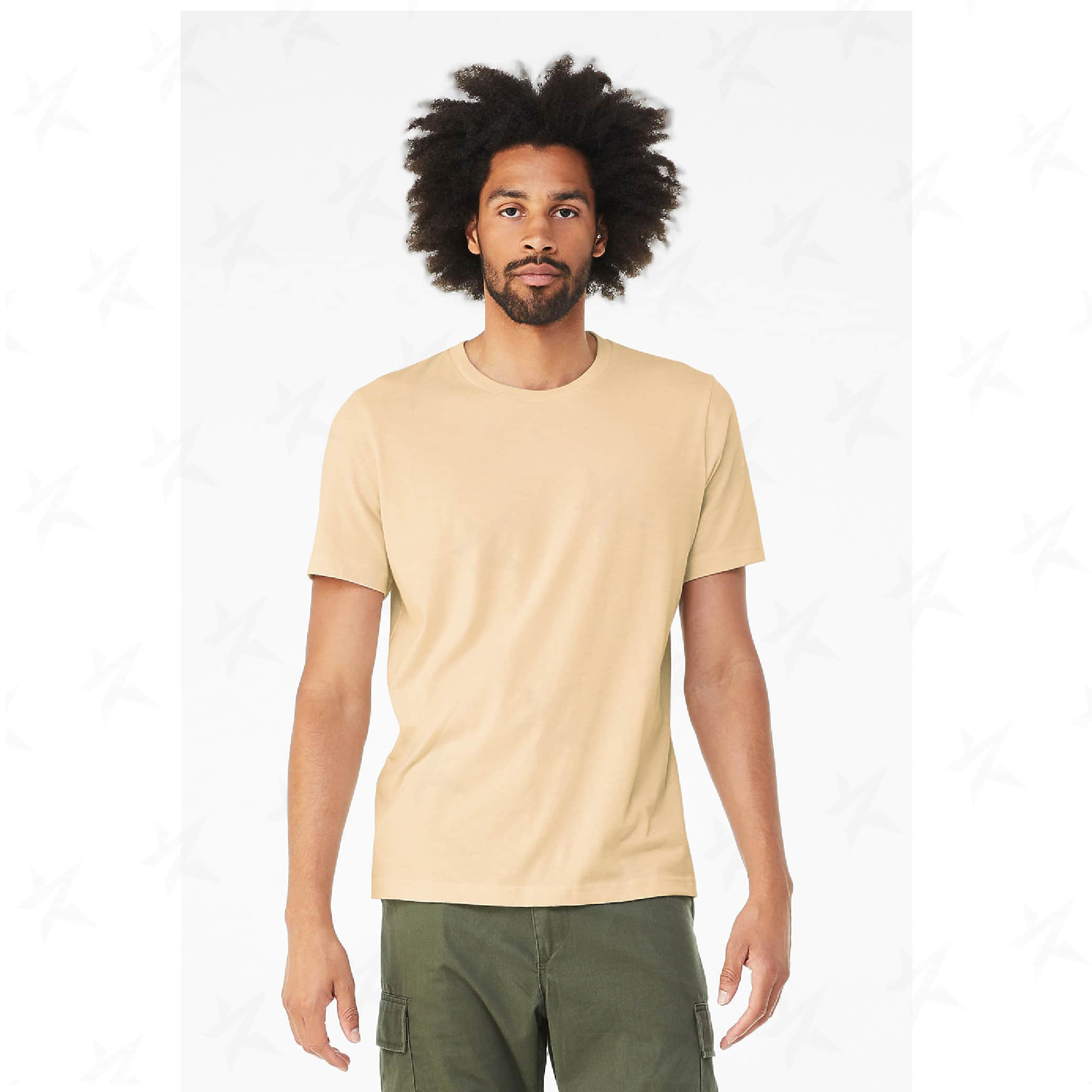 promotional-unisex-heather-cvc-t-shirt-3001cvc-heather-soft-cream