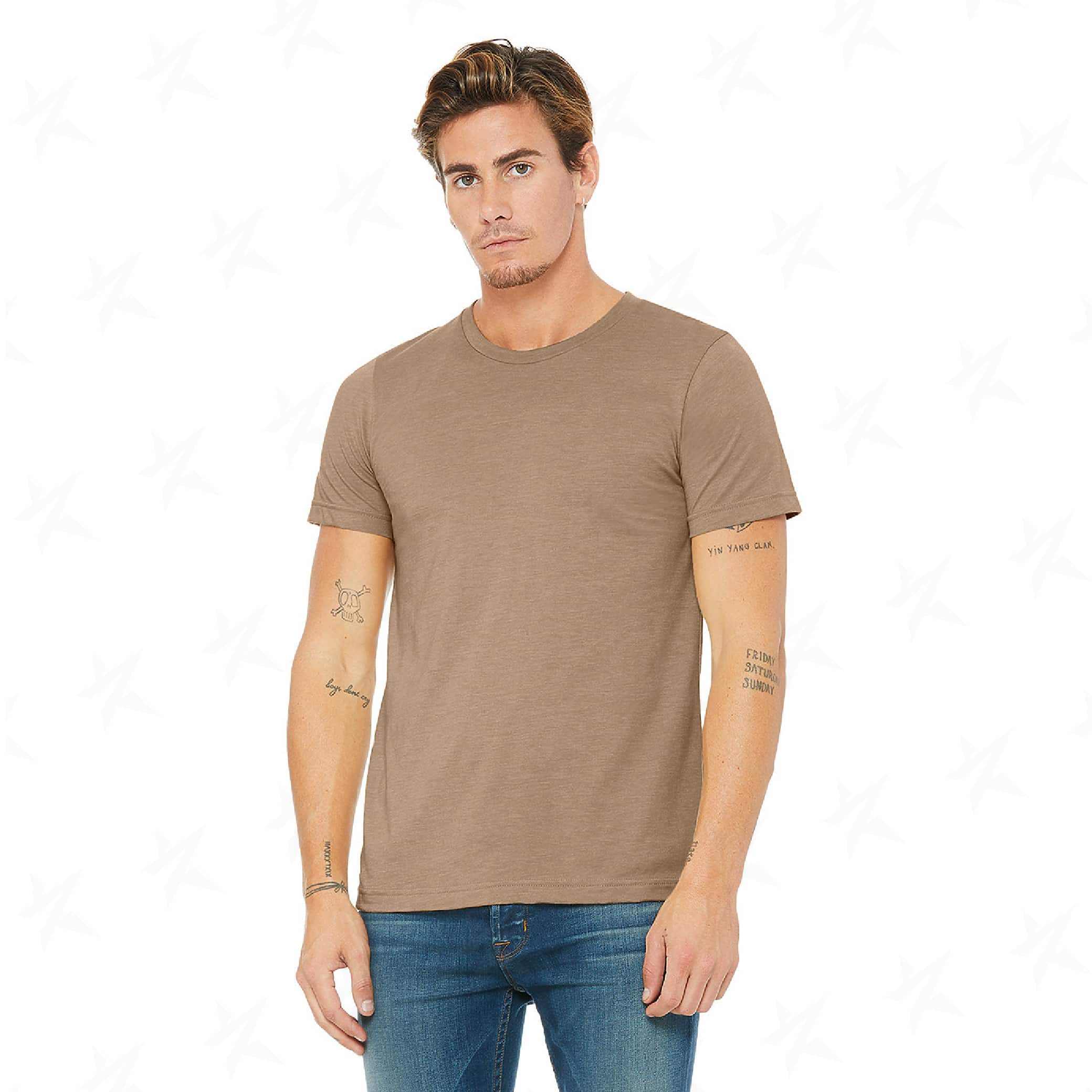 promotional-unisex-heather-cvc-t-shirt-3001cvc-heather-tan