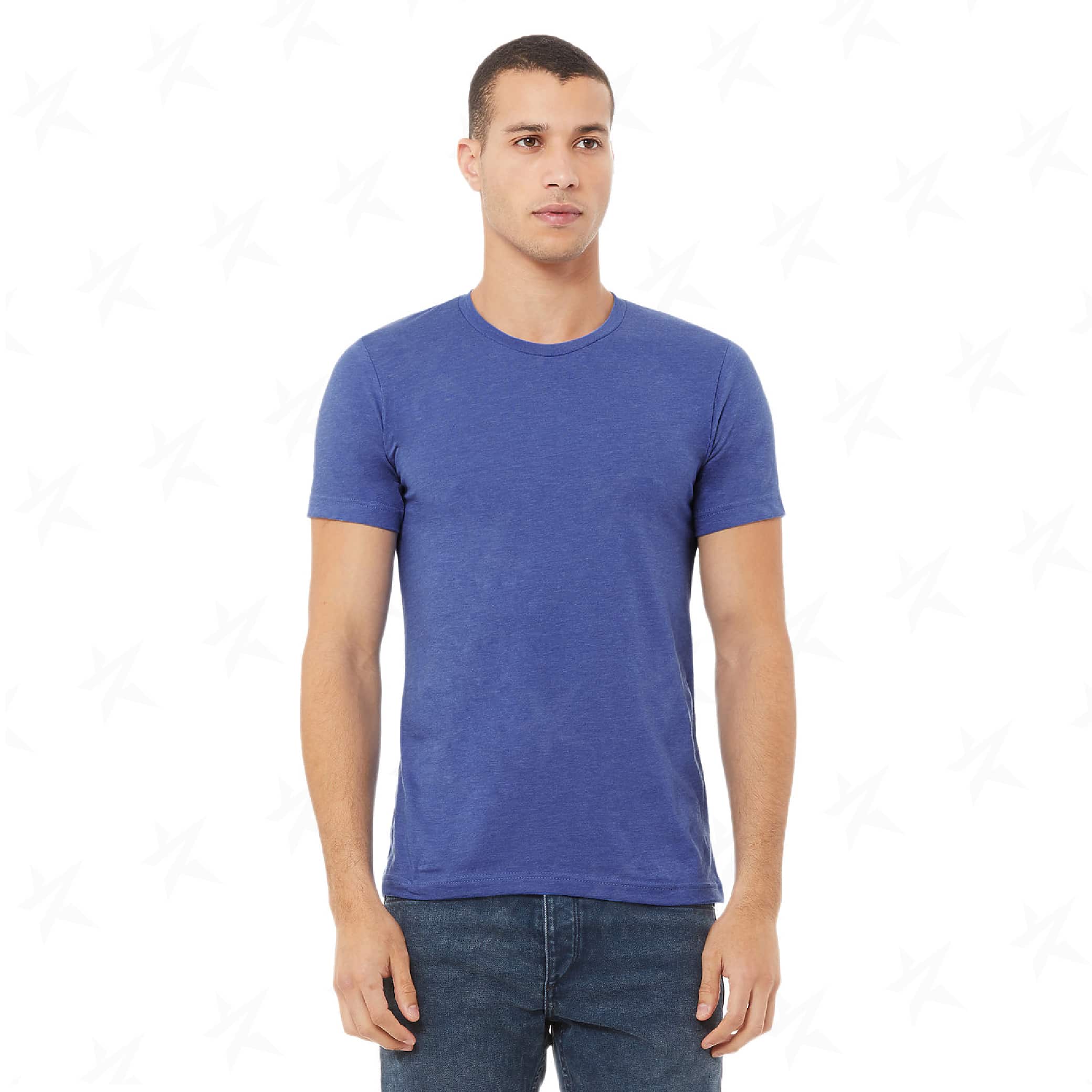 promotional-unisex-heather-cvc-t-shirt-3001cvc-heather-true-royal
