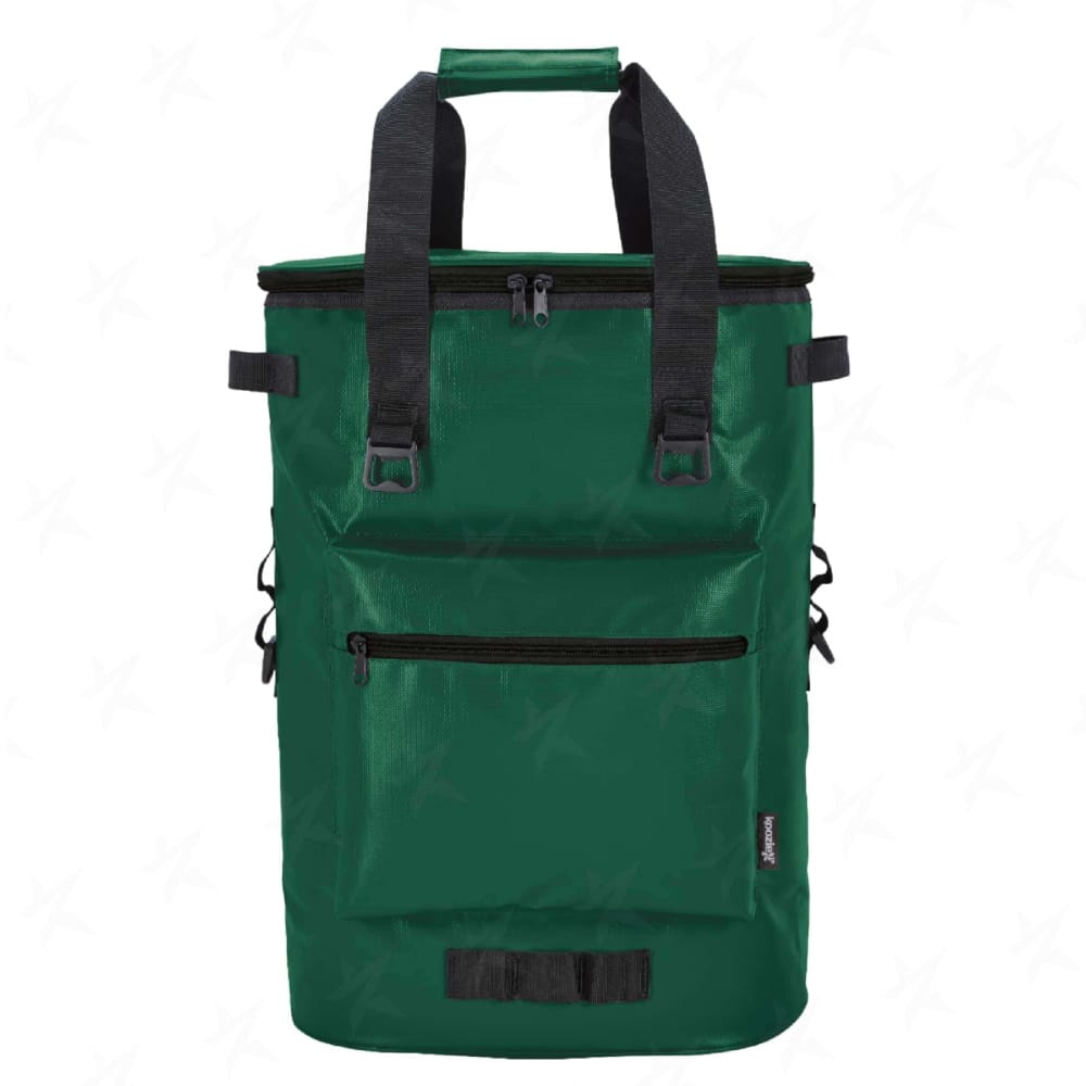 personalized-koozie-kooler-backpack-16002-forest-green