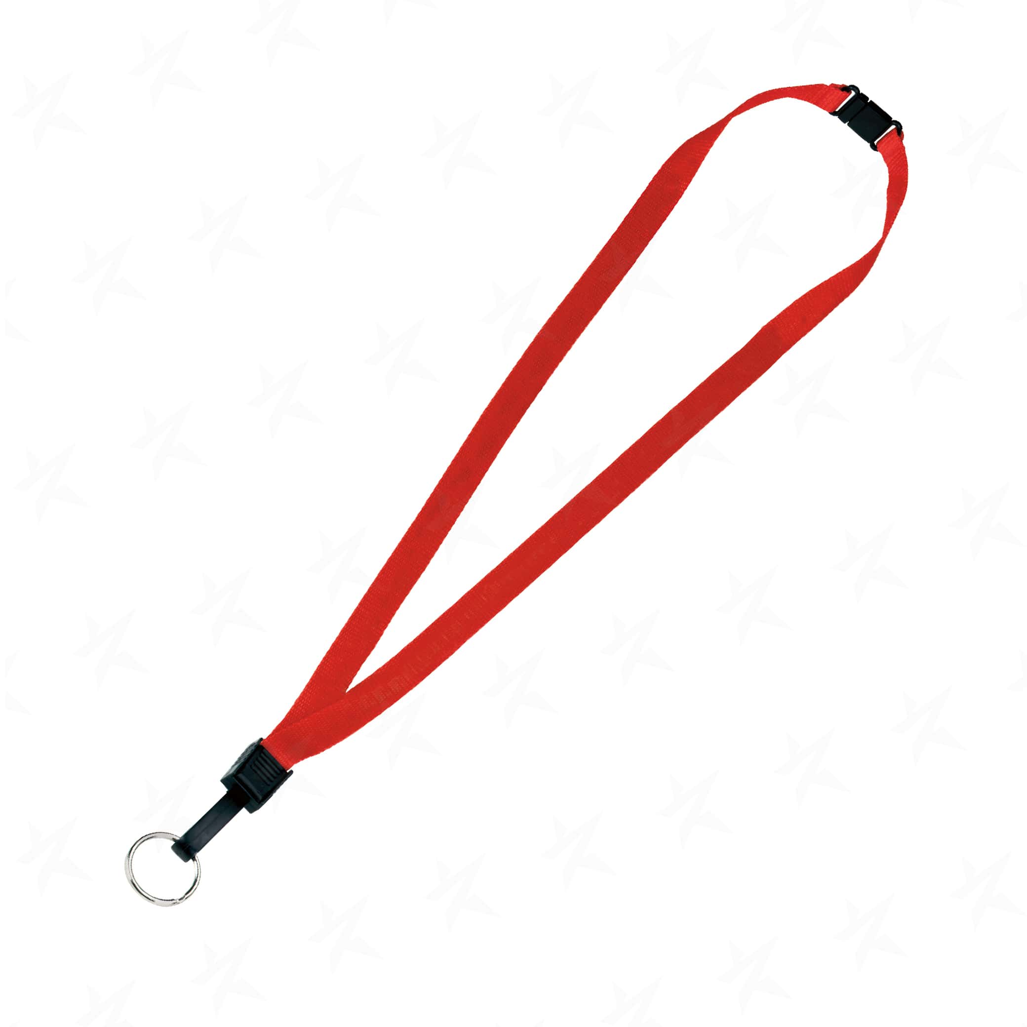 personalized-5-8-woven-neck-lanyard-nh318-red