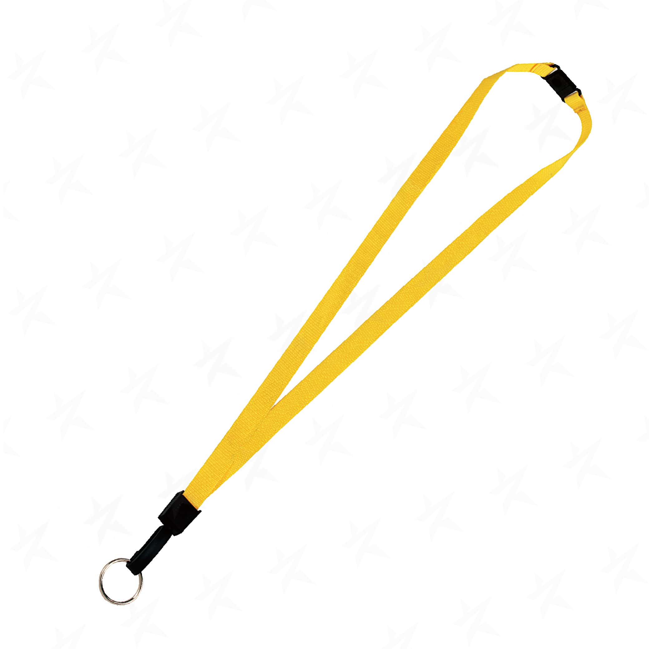 personalized-5-8-woven-neck-lanyard-nh318-yellow