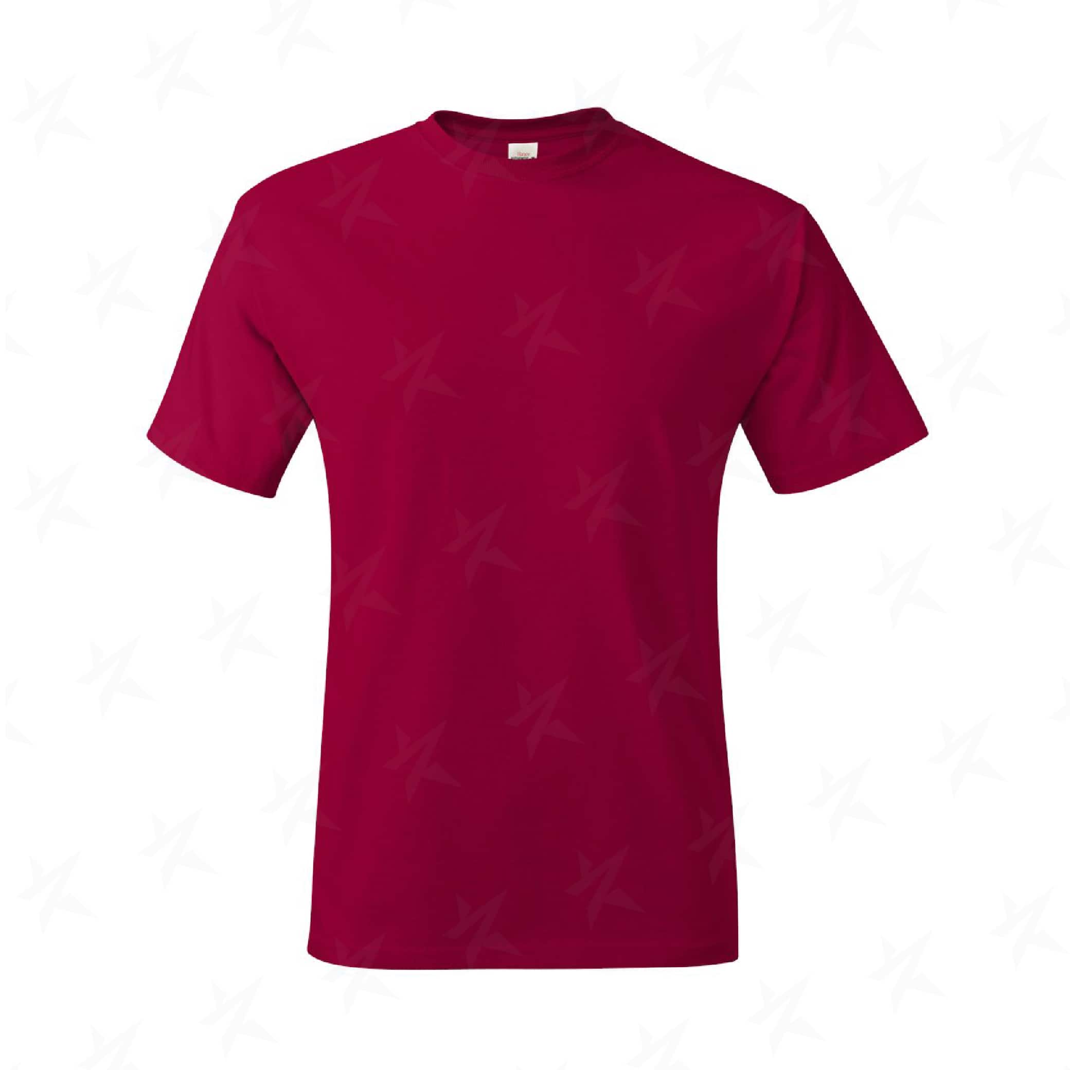 mens-authentic-t-t-shirt-for-promo-5250t-deep-red