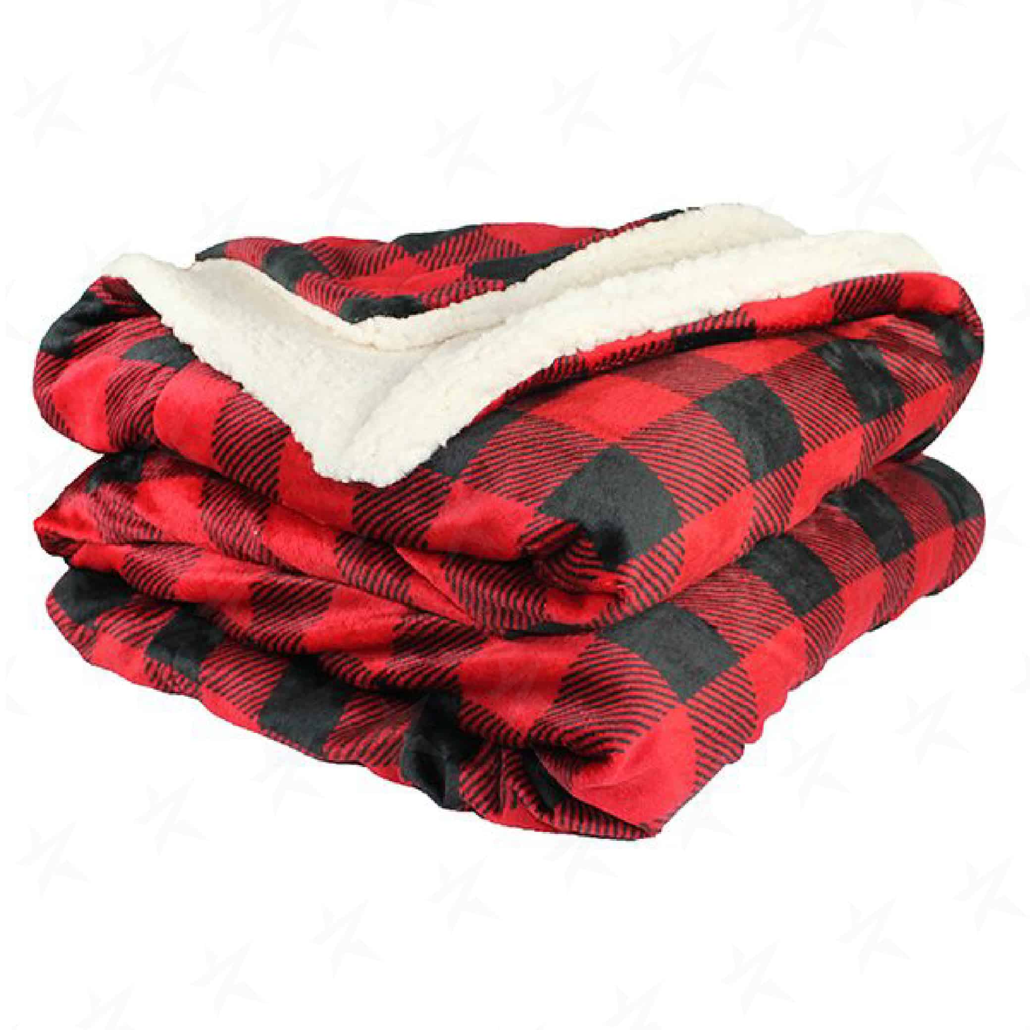throw-blanket-from-sherpa-material-SHPTB-065-red-black