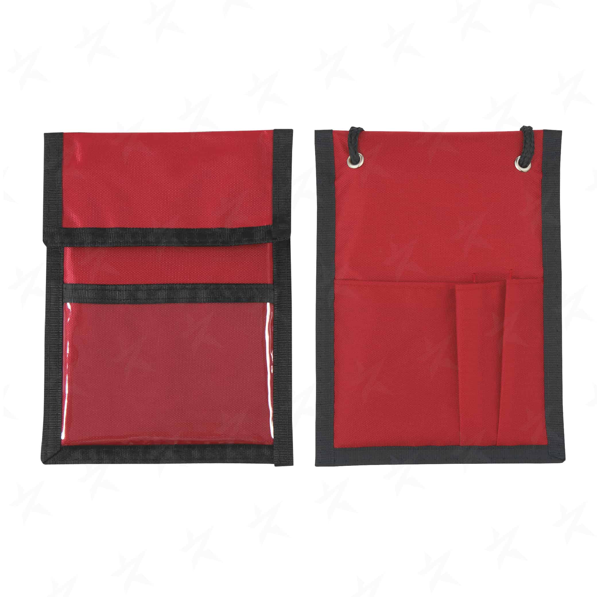 imprinted-nylon-neck-wallet-badge-holder-308-red