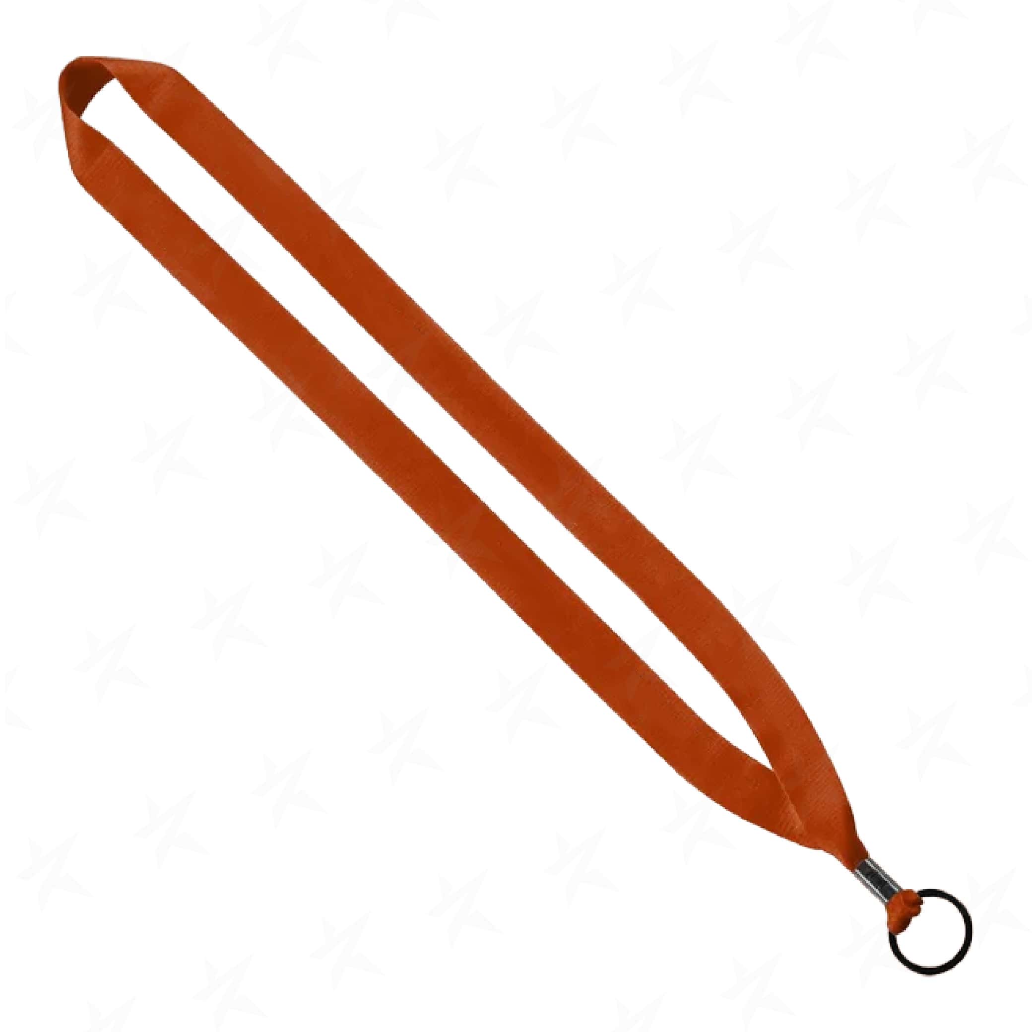 custom-3-4-poly-lanyard-w-metal-crimp-lp34m-orange