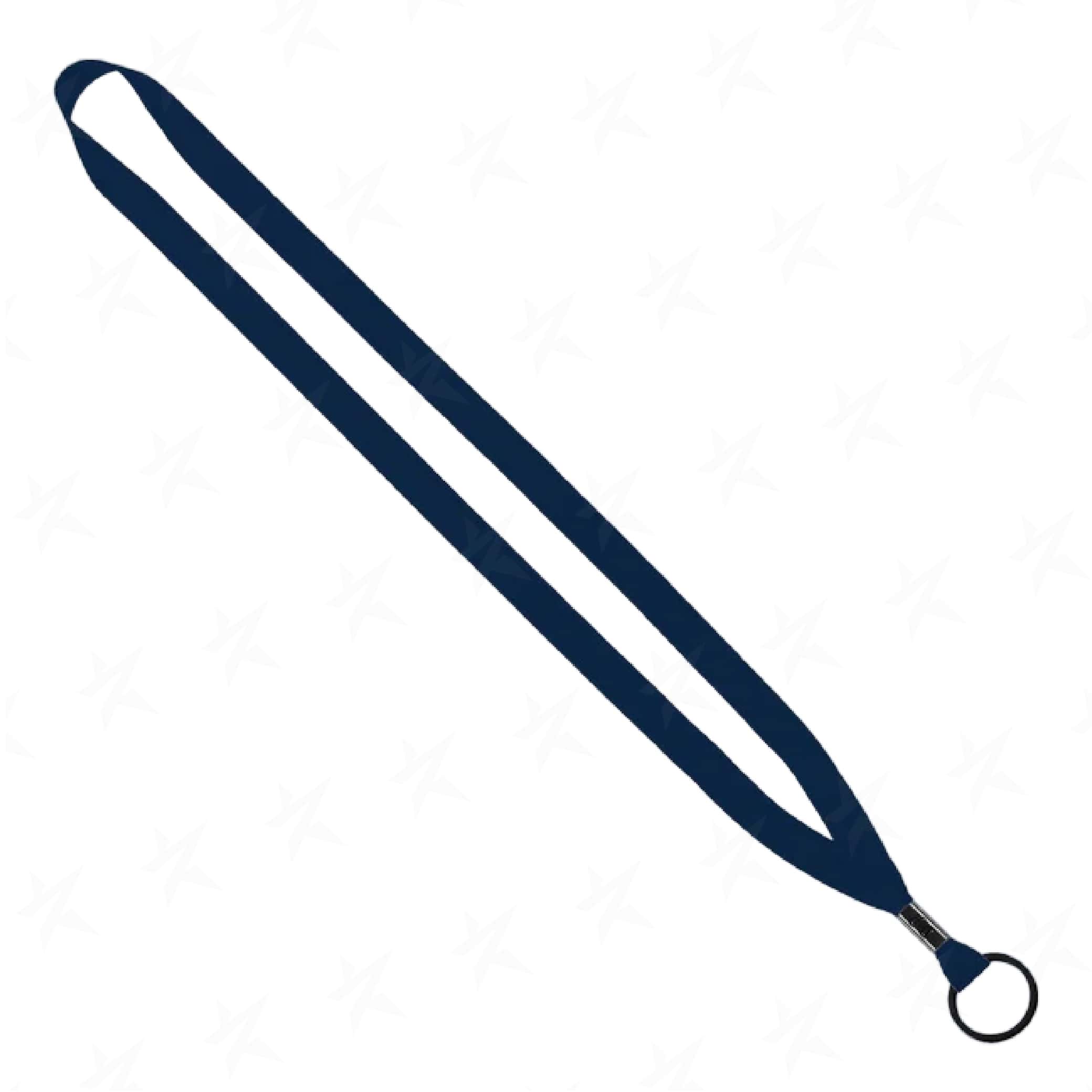 promo-1-2-lanyard-w-crimp-and-split-ring-lp12m-navy-blue