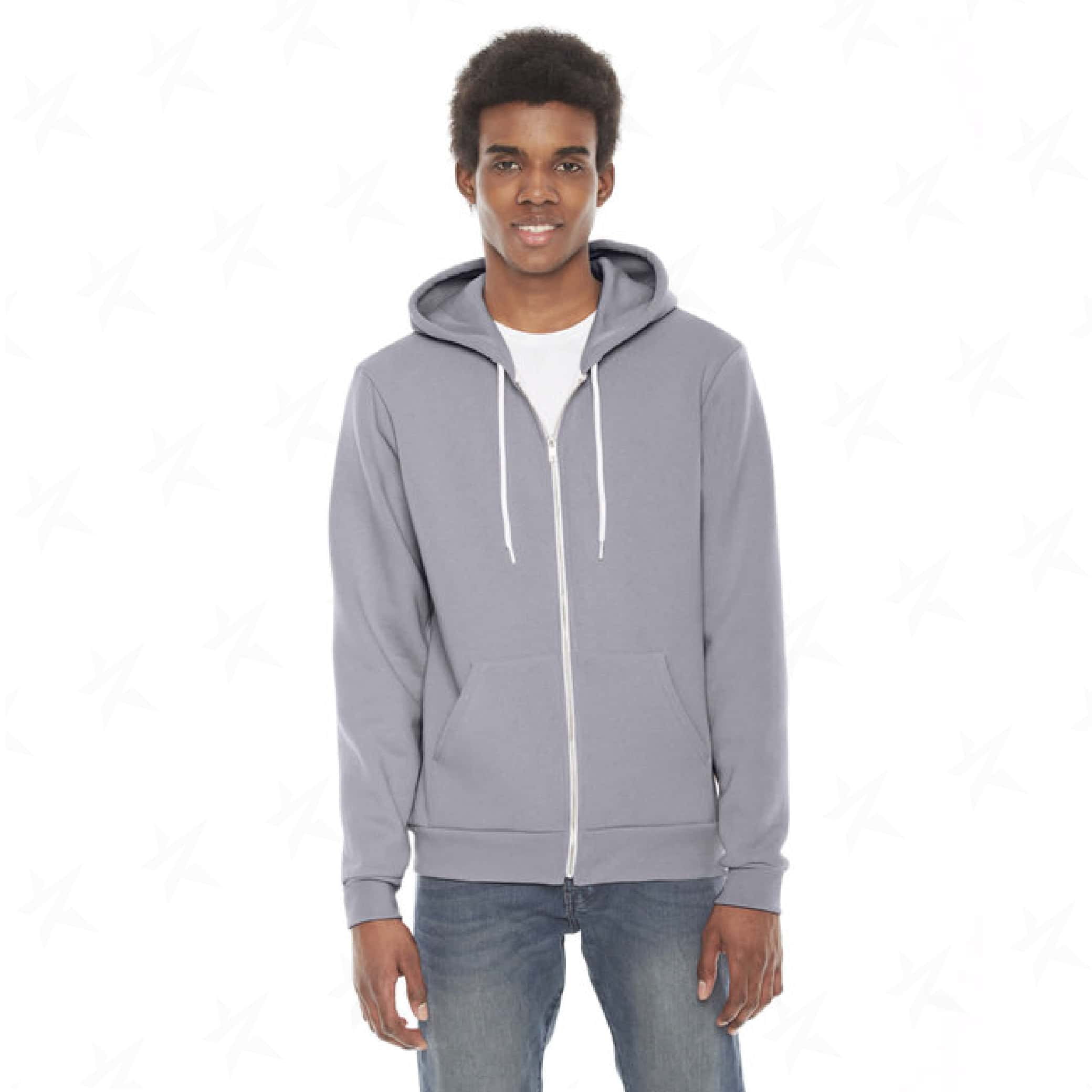 decorated-unisex-flex-fleece-zip-hoodie-F497W-slate