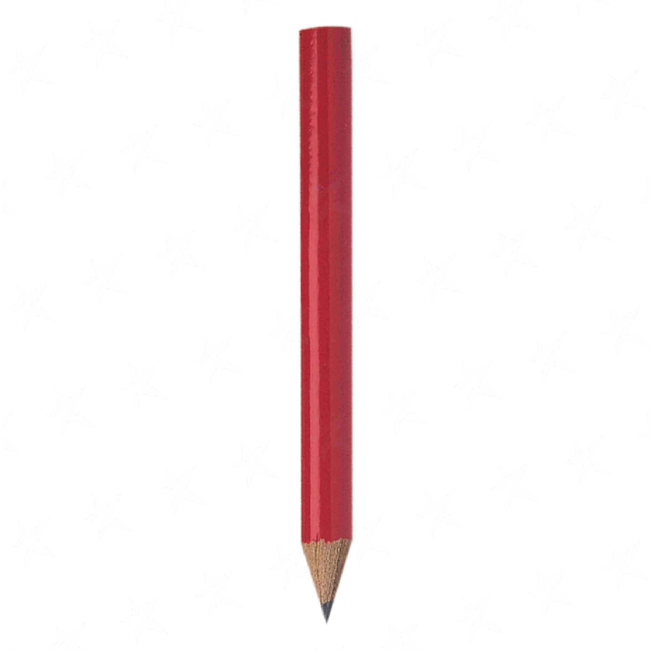 promotional-round-golf-pencil-1202r-red