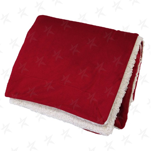 blank-sherpa-blanket-BSL-BLANK-red