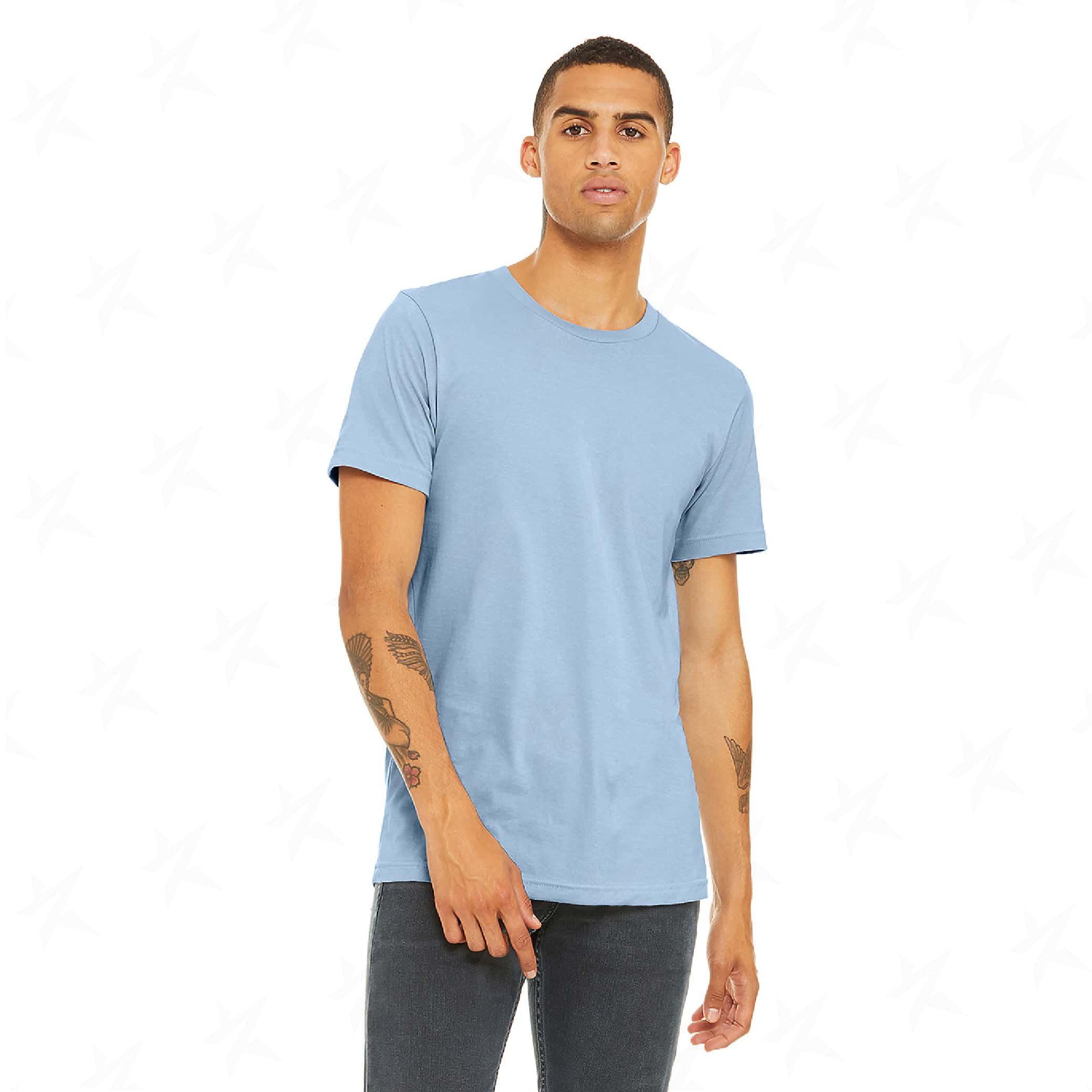 custom-bella-canvas-unisex-t-shirt-3001c-baby-blue