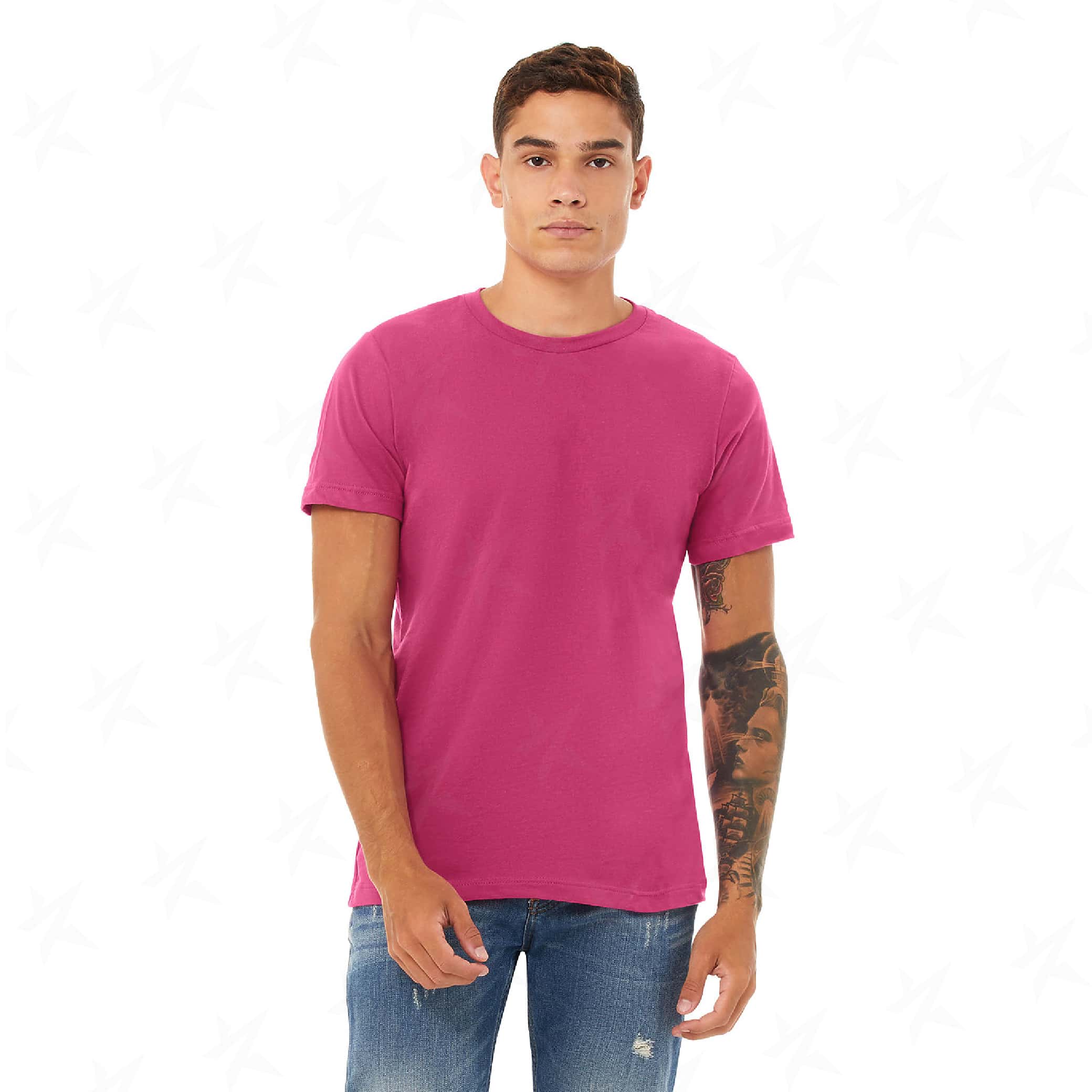 custom-bella-canvas-unisex-t-shirt-3001c-berry