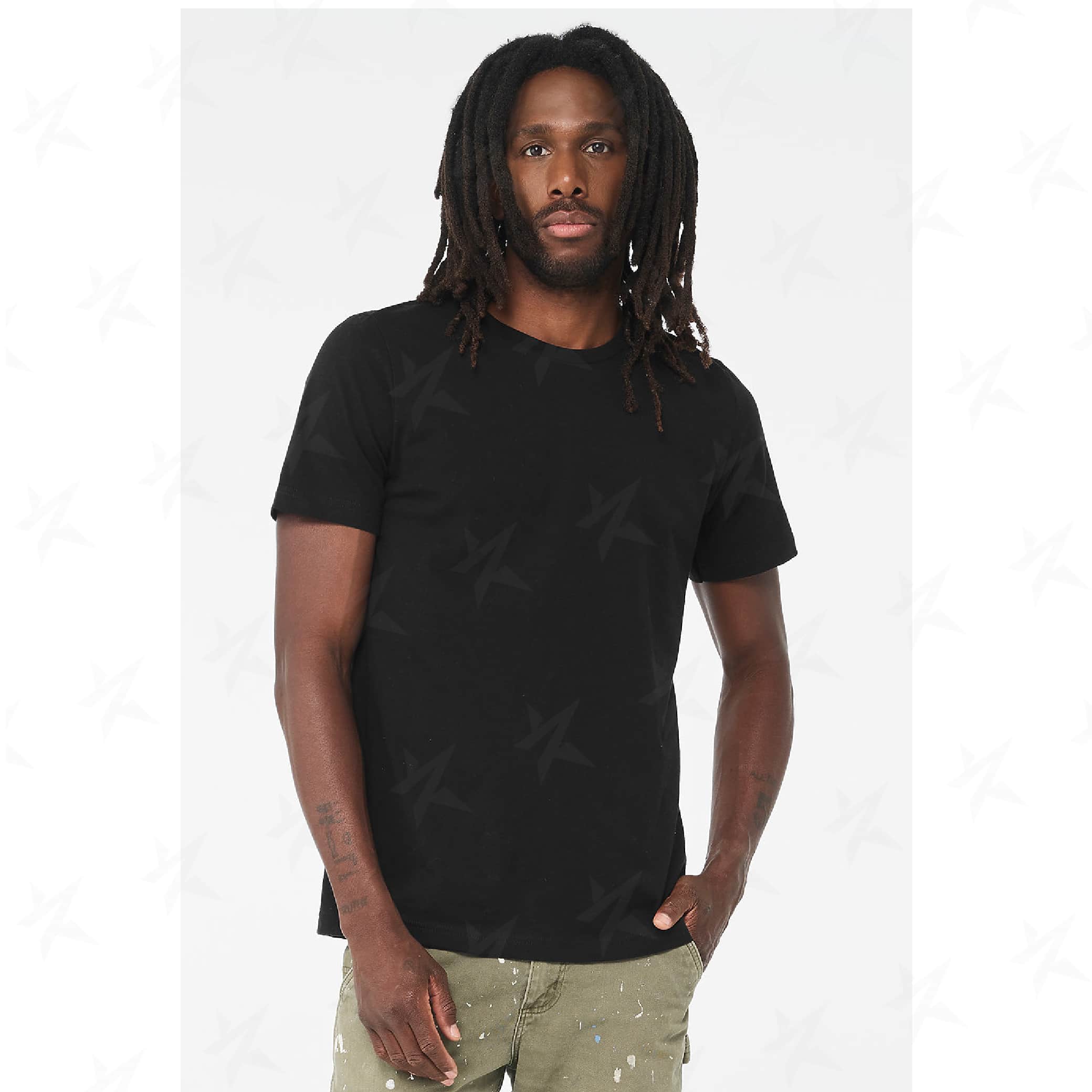 custom-bella-canvas-unisex-t-shirt-3001c-black