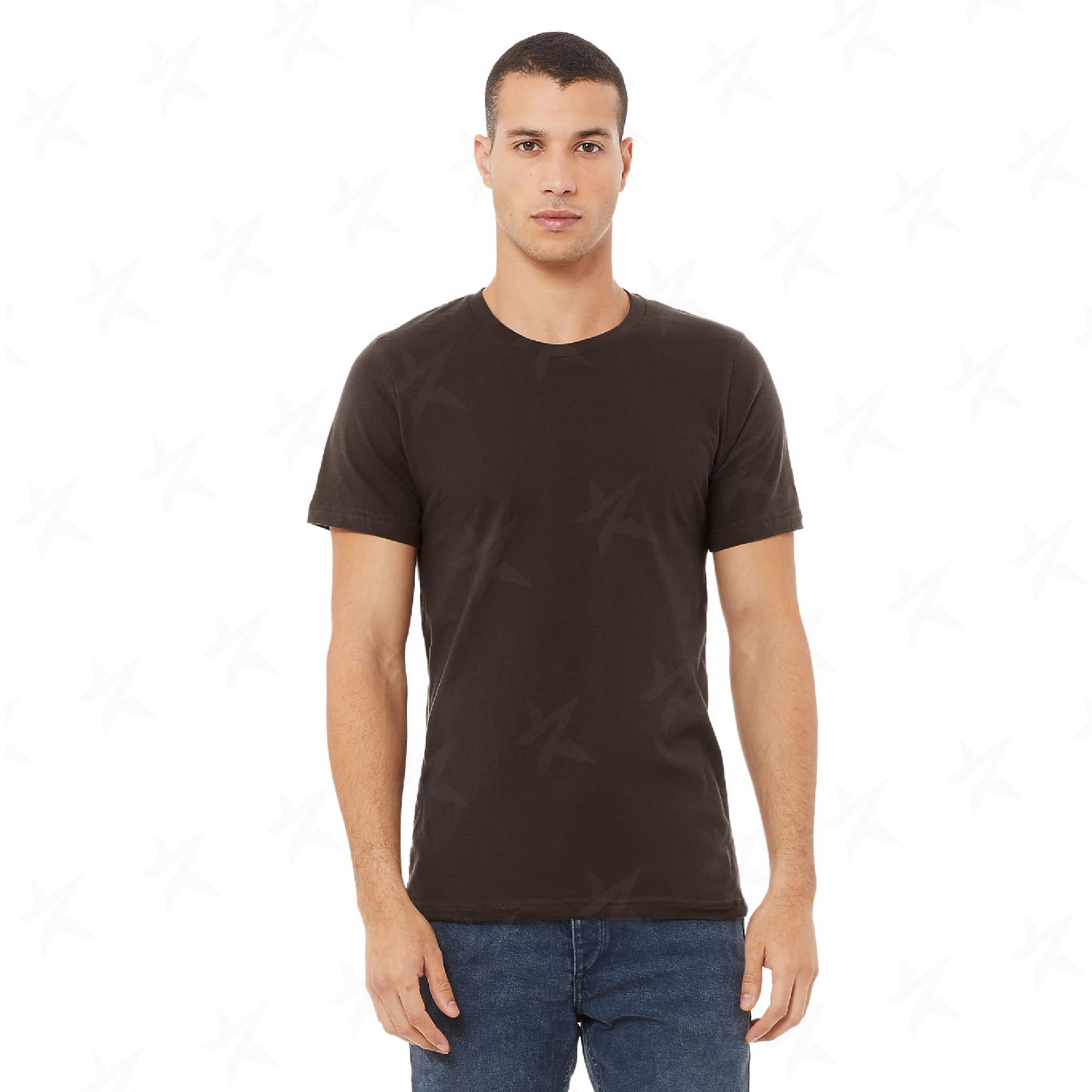 custom-bella-canvas-unisex-t-shirt-3001c-brown