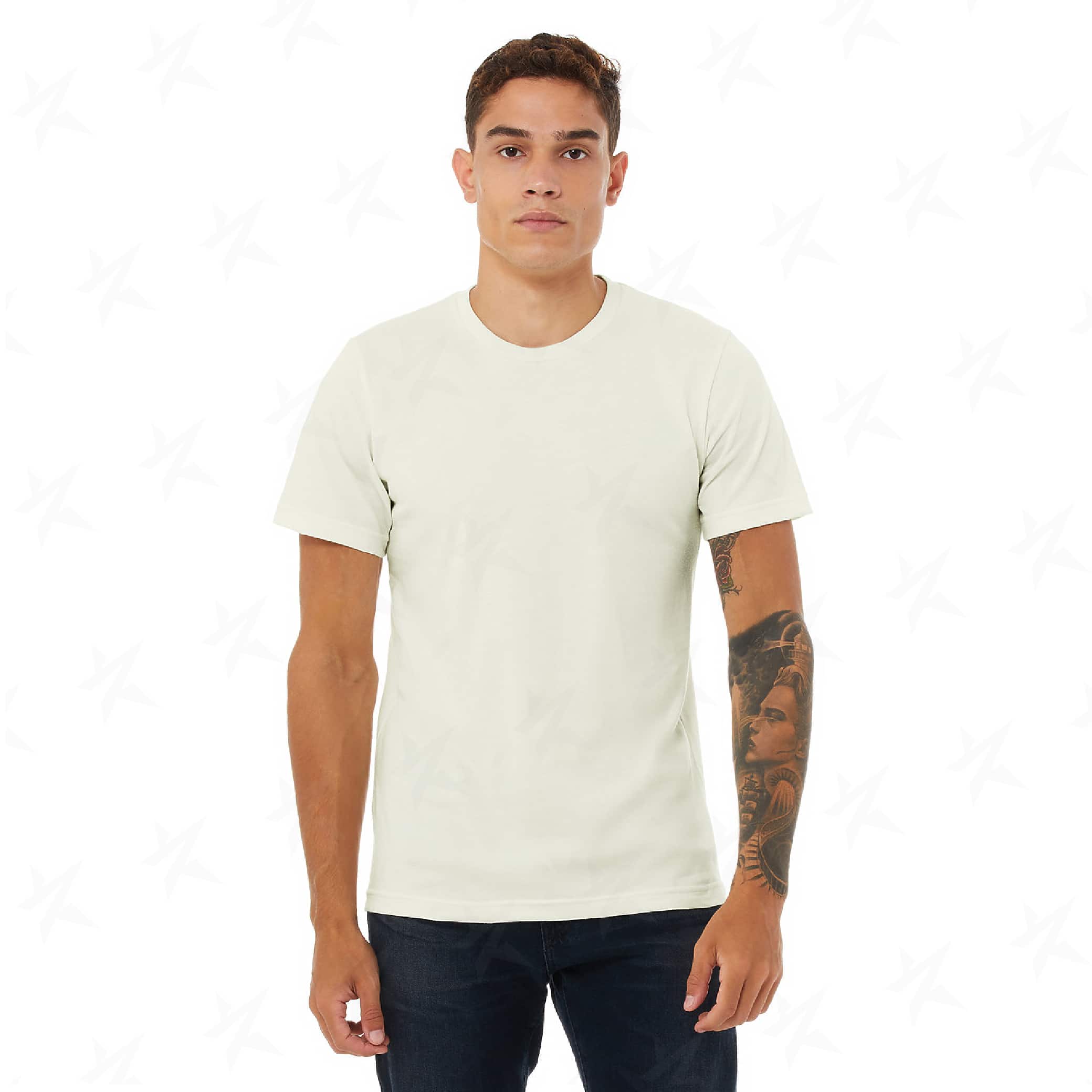 custom-bella-canvas-unisex-t-shirt-3001c-citron