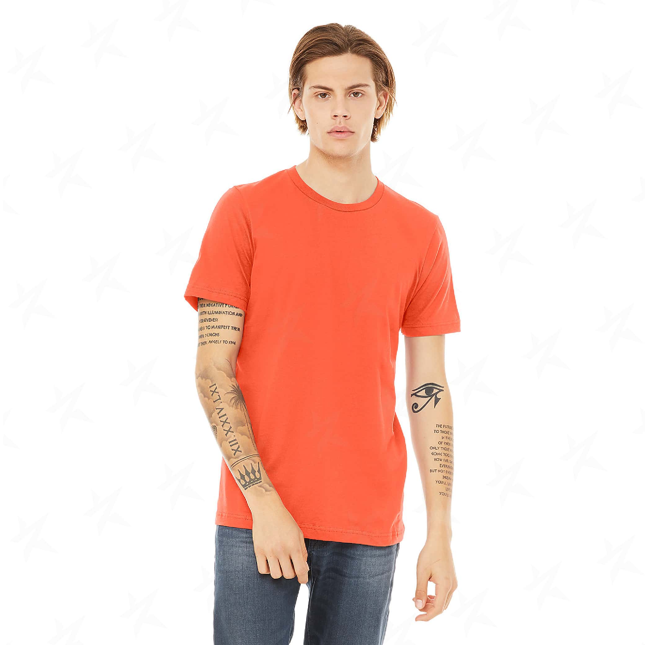 custom-bella-canvas-unisex-t-shirt-3001c-coral