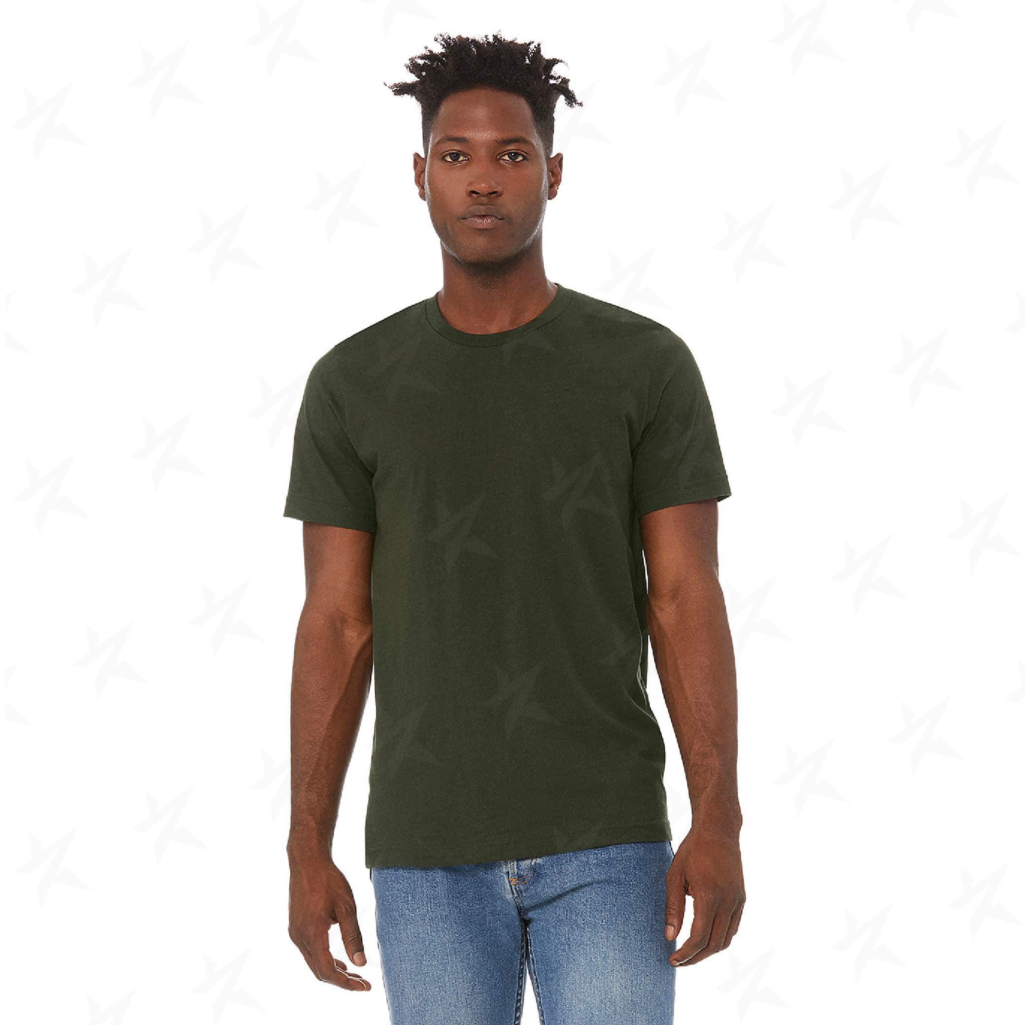 custom-bella-canvas-unisex-t-shirt-3001c-dark-olive