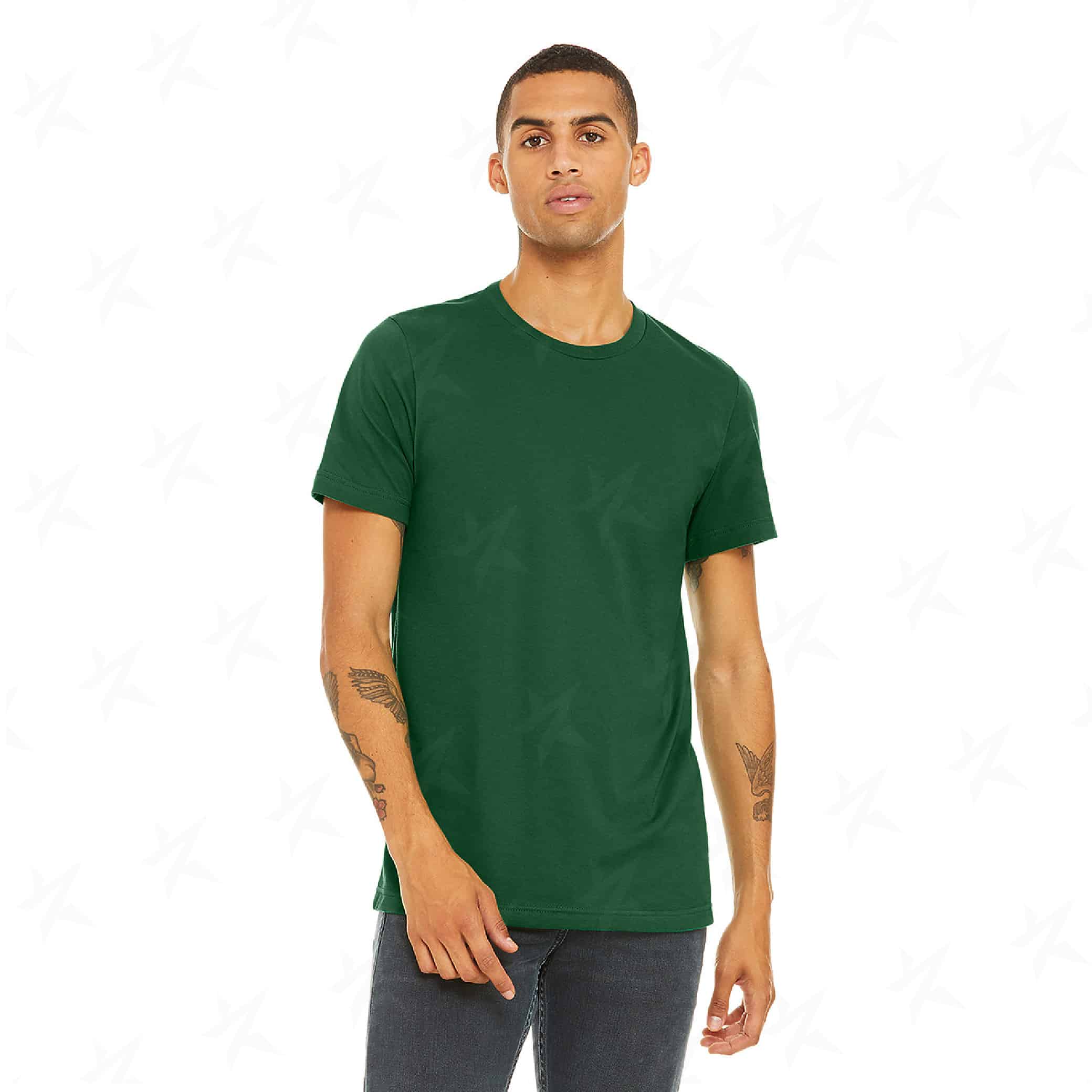 custom-bella-canvas-unisex-t-shirt-3001c-evergreen
