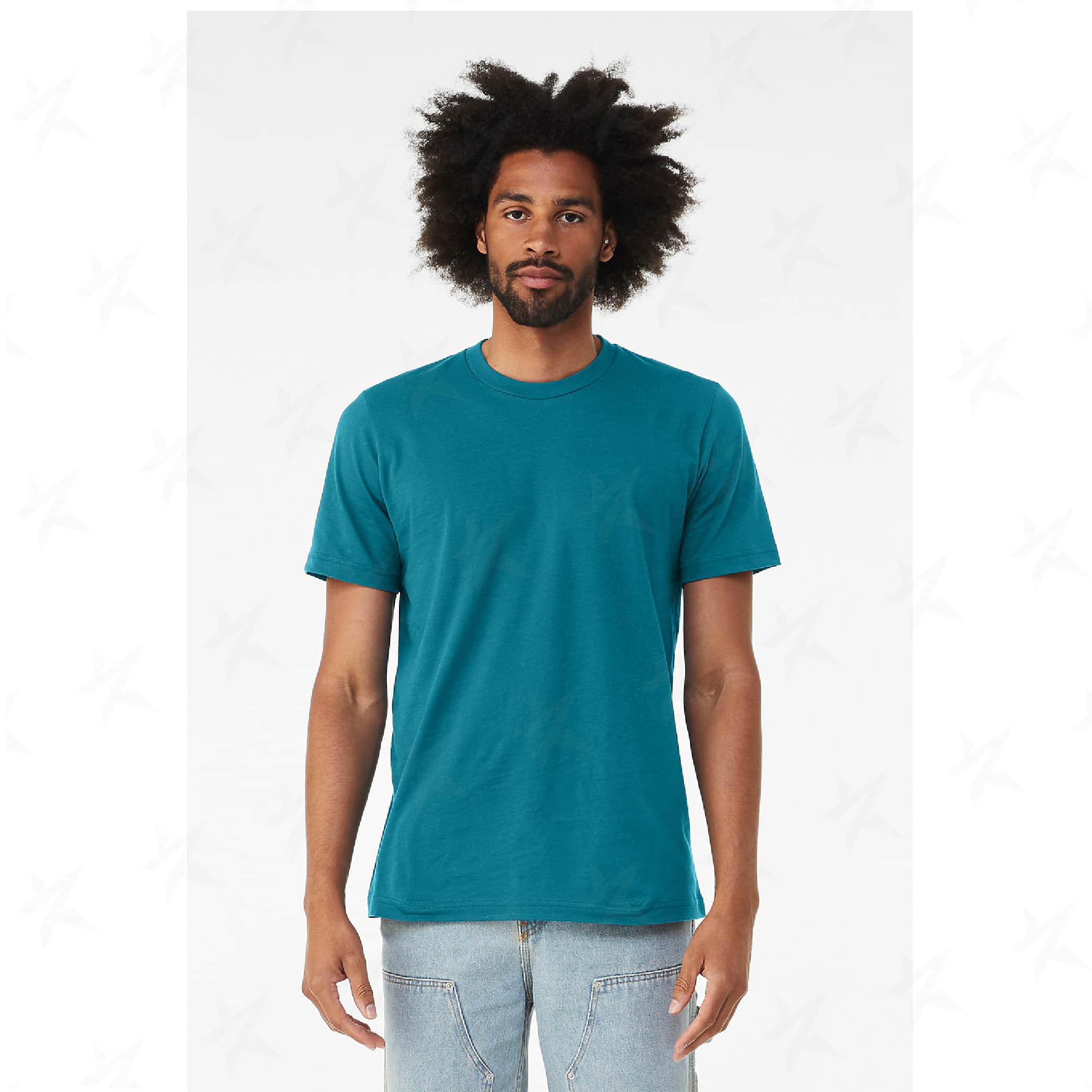 custom-bella-canvas-unisex-t-shirt-3001c-marine