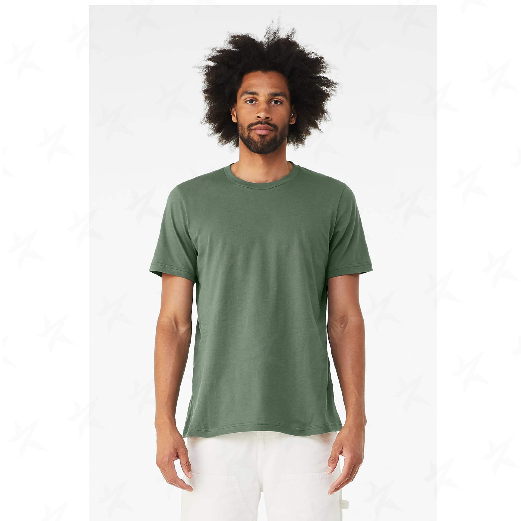 custom-bella-canvas-unisex-t-shirt-3001c-pine
