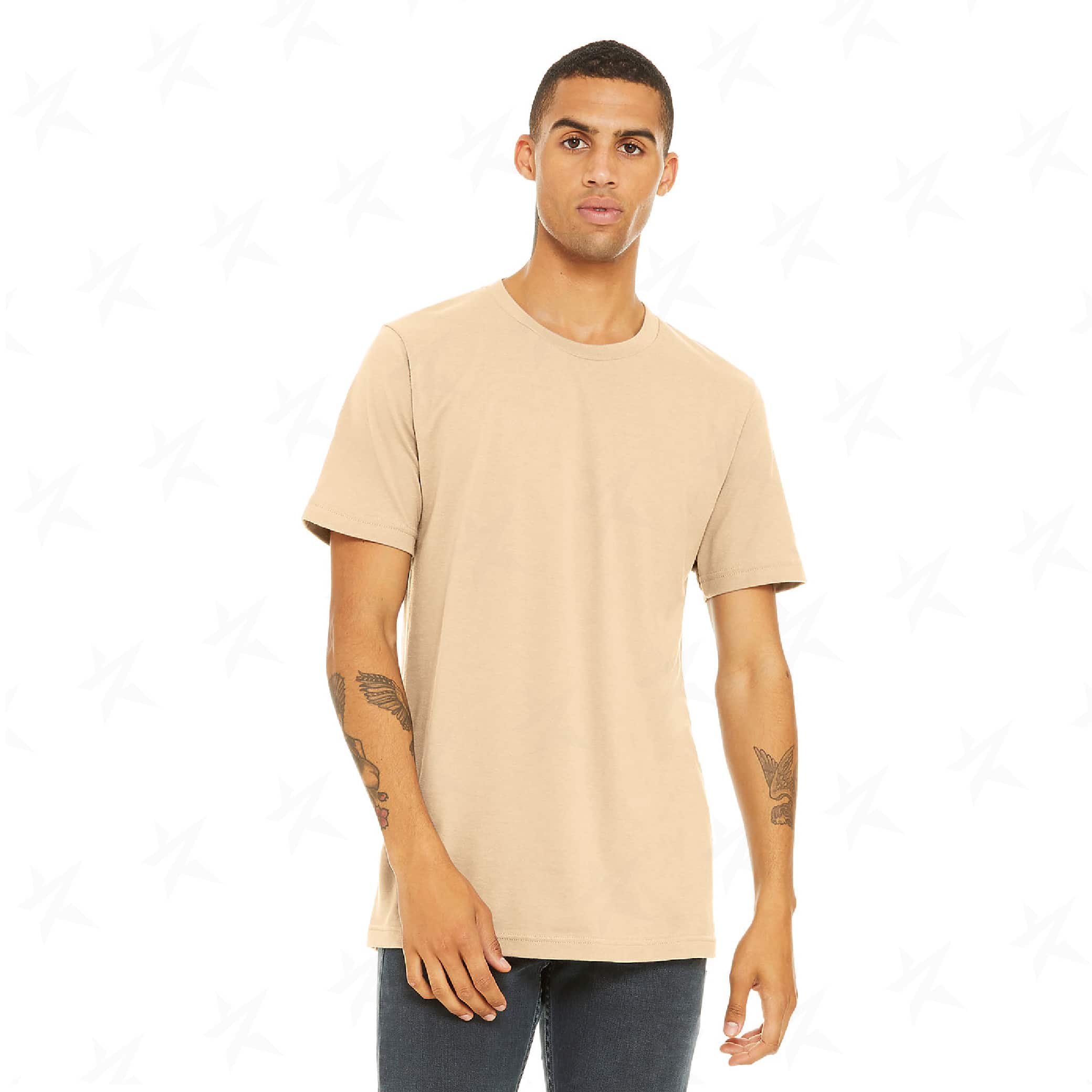 custom-bella-canvas-unisex-t-shirt-3001c-soft-cream