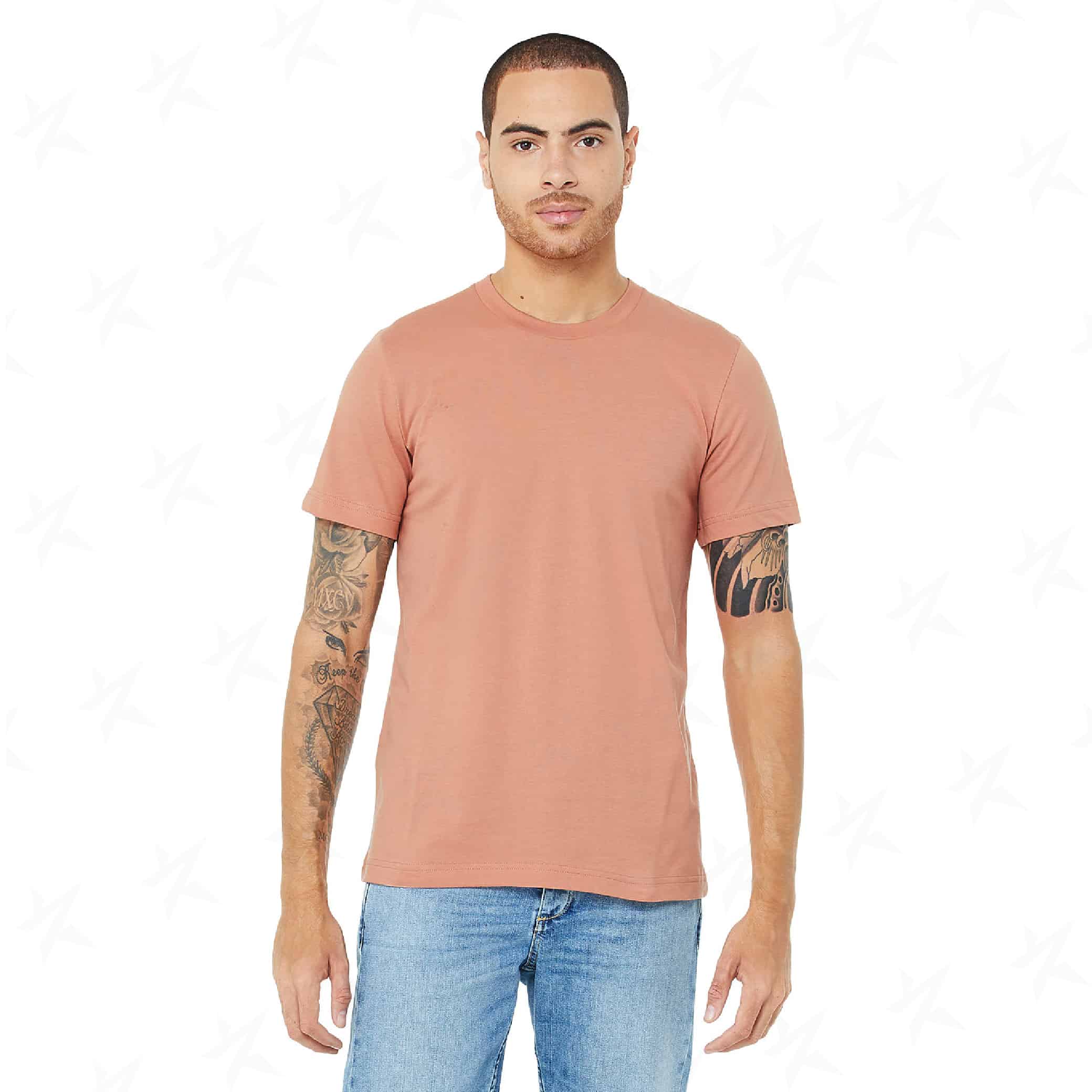 custom-bella-canvas-unisex-t-shirt-3001c-terracotta