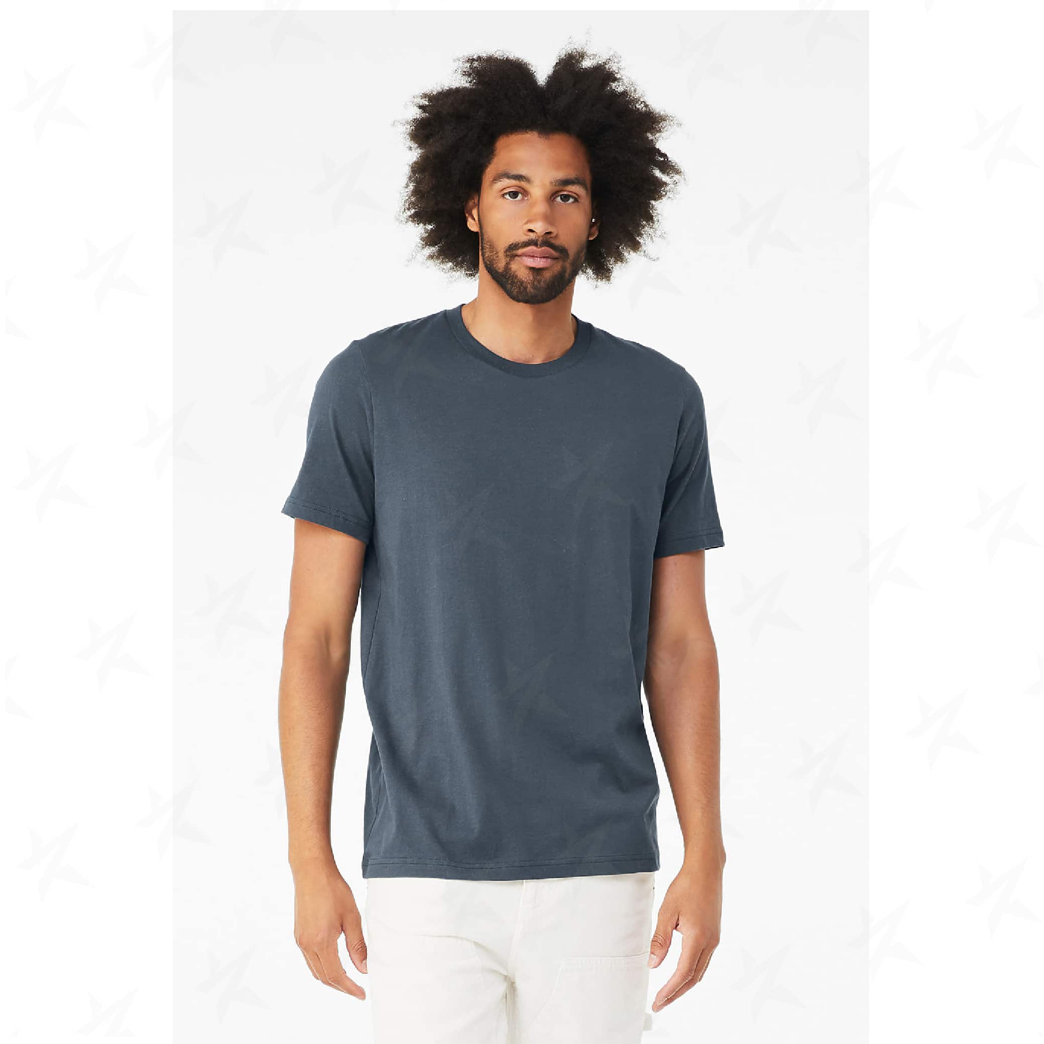 custom-bella-canvas-unisex-t-shirt-3001c-vintage-navy
