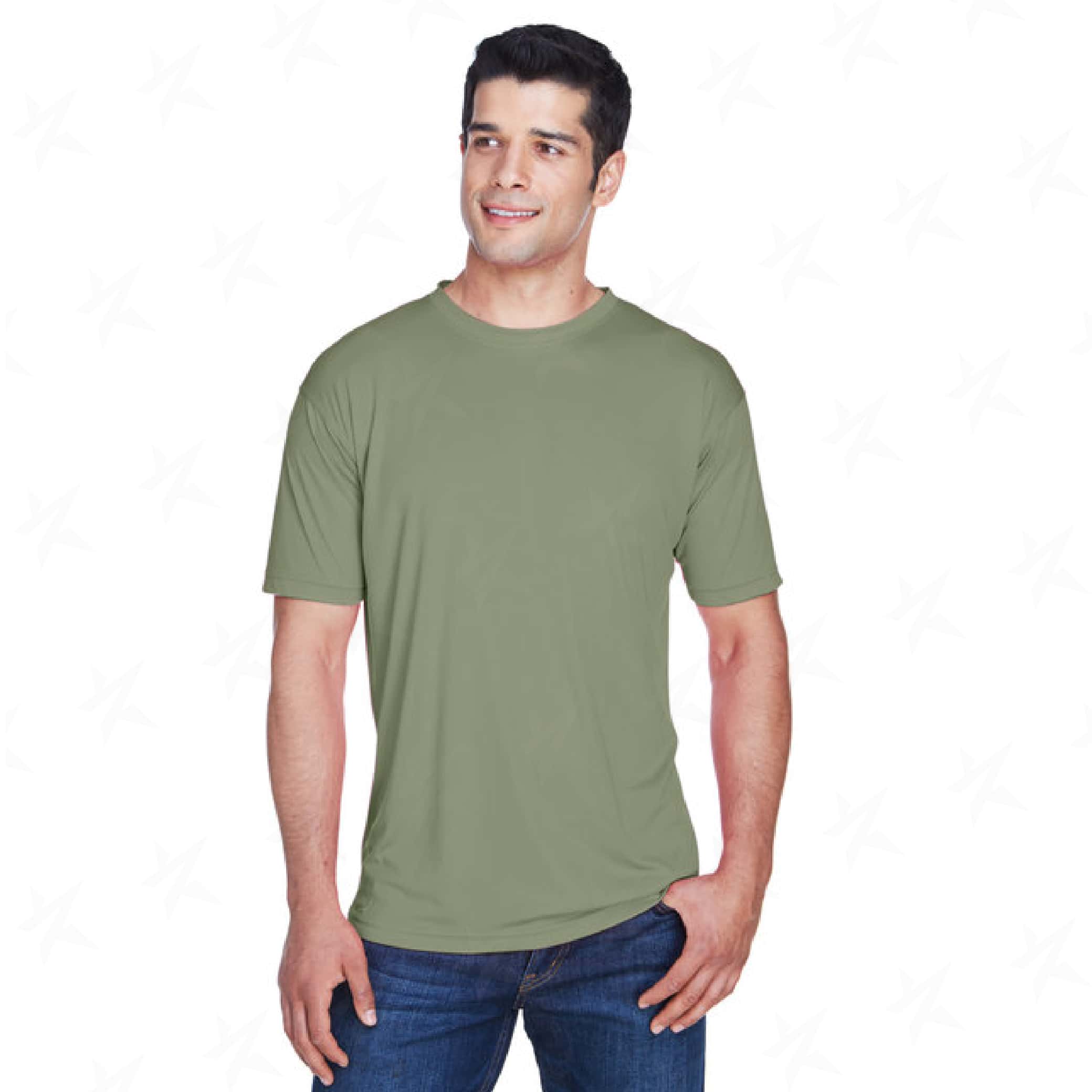 custom-mens-cool-and-dry-sport-t-shirt-8420-military-green
