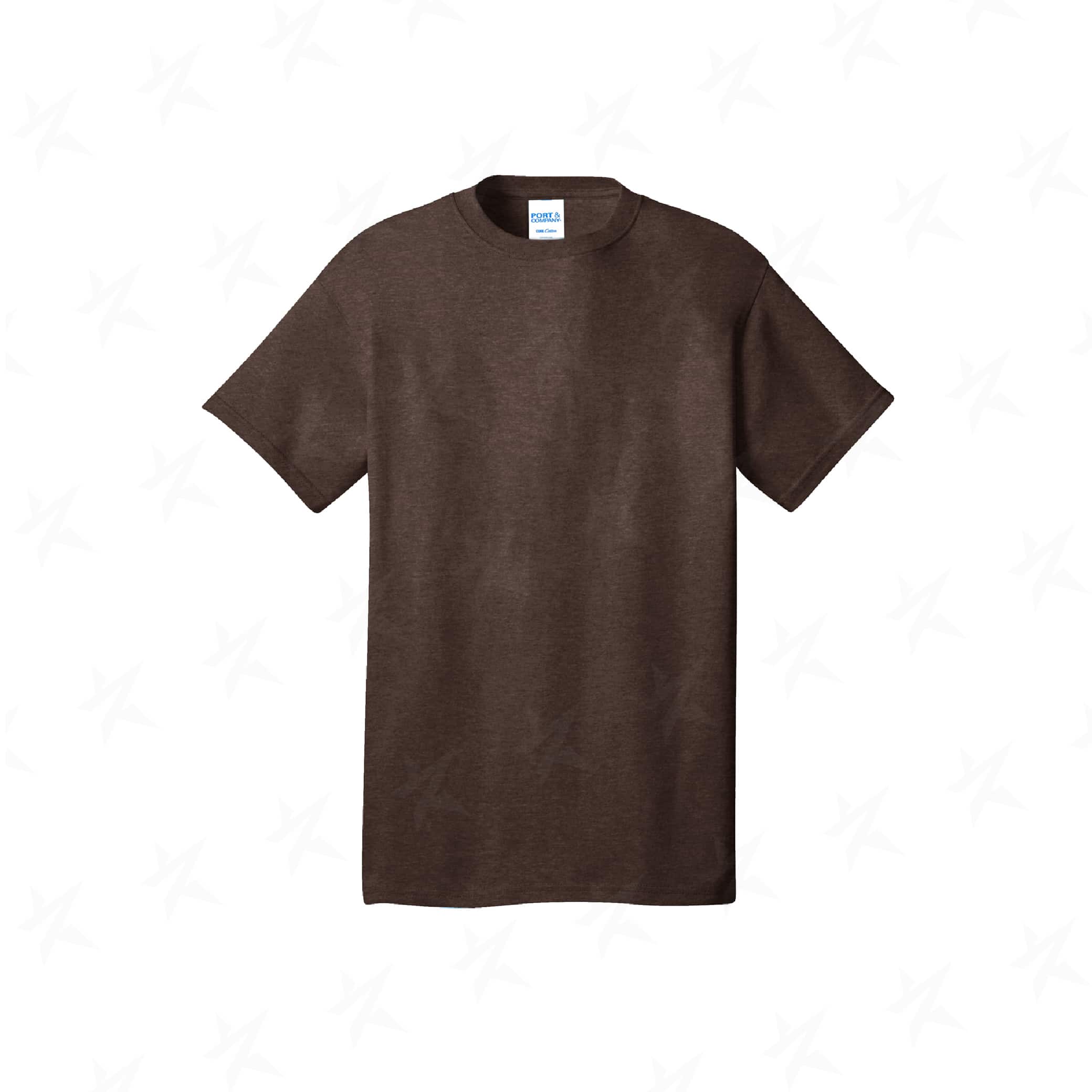 port-and-company-core-cotton-tee-for-promo-pc54-heather-dark-chocolcate-brown